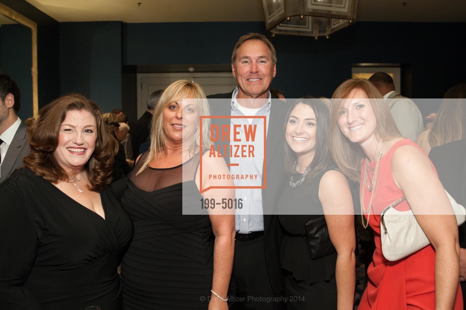 Michelle Gaul with Siena Ferlizza Dwight Clark and Shelby Raybin