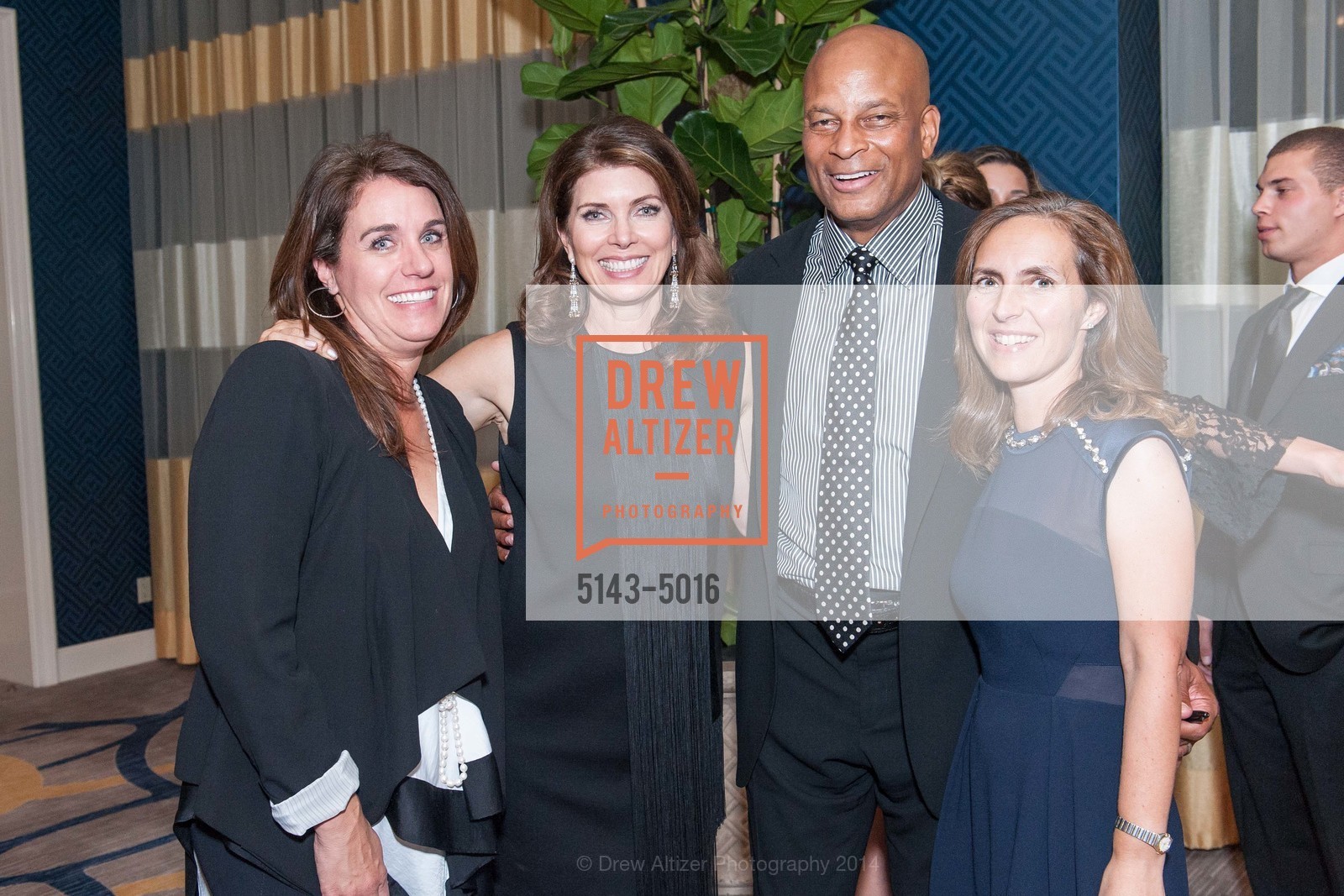 Kelley O'Brien, Karen Lott, Ronnie Lott, Rosella Blanding, Photo #5143-5016