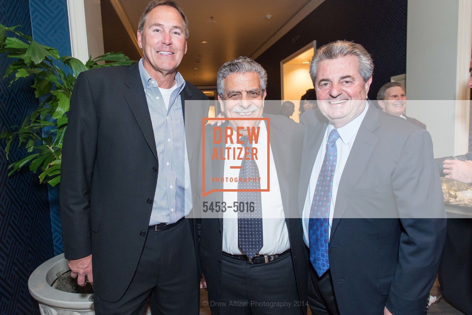 Dwight Clark, Kenny Frangadakis, Carmen Policy, ALL STARS HELPING KIDS 25th Anniversary Celebration, US, November 9th, 2014, Photo #5453-5016 Dwight Clark, Kenny Frangadakis, Carmen Policy, Photo #5453-5016