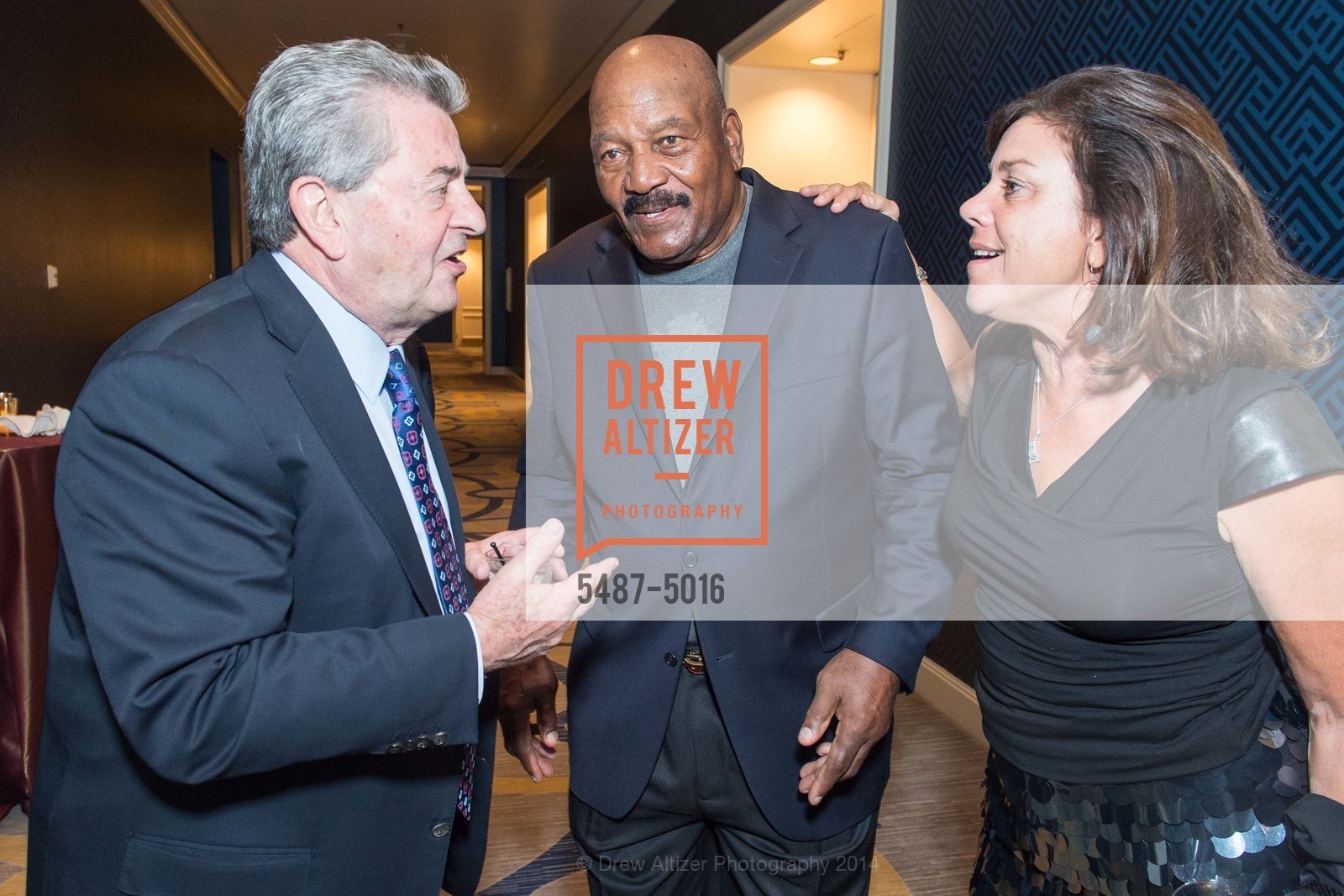 Carmen Policy Carmen Policy with Jim Brown and Connie Ring