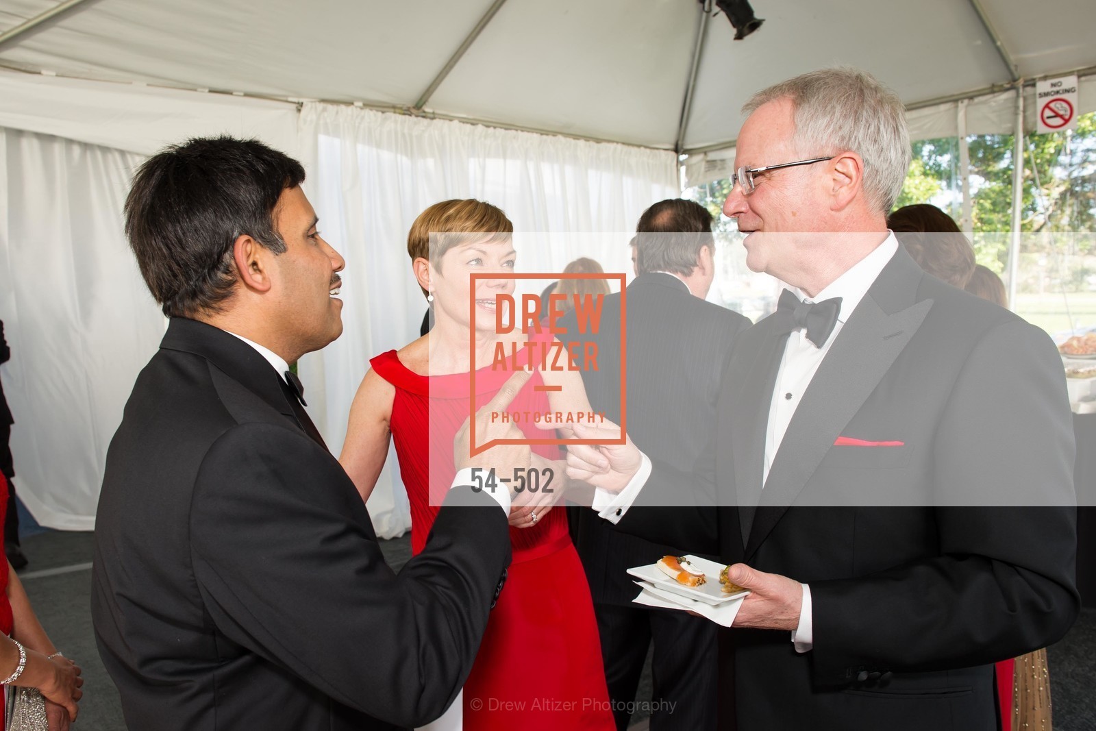 Suresh Katta, Paula Downey, Michael Downey, 2014 RED CROSS Gala Honoring Paula Downey as the American Red Cross Bay Area Chapter Humanitarian CEO of the Year, US. Treasure Island (The Great Lawn), Photo #54-502 Suresh Katta, Paula Downey, Michael Downey, Photo #54-502