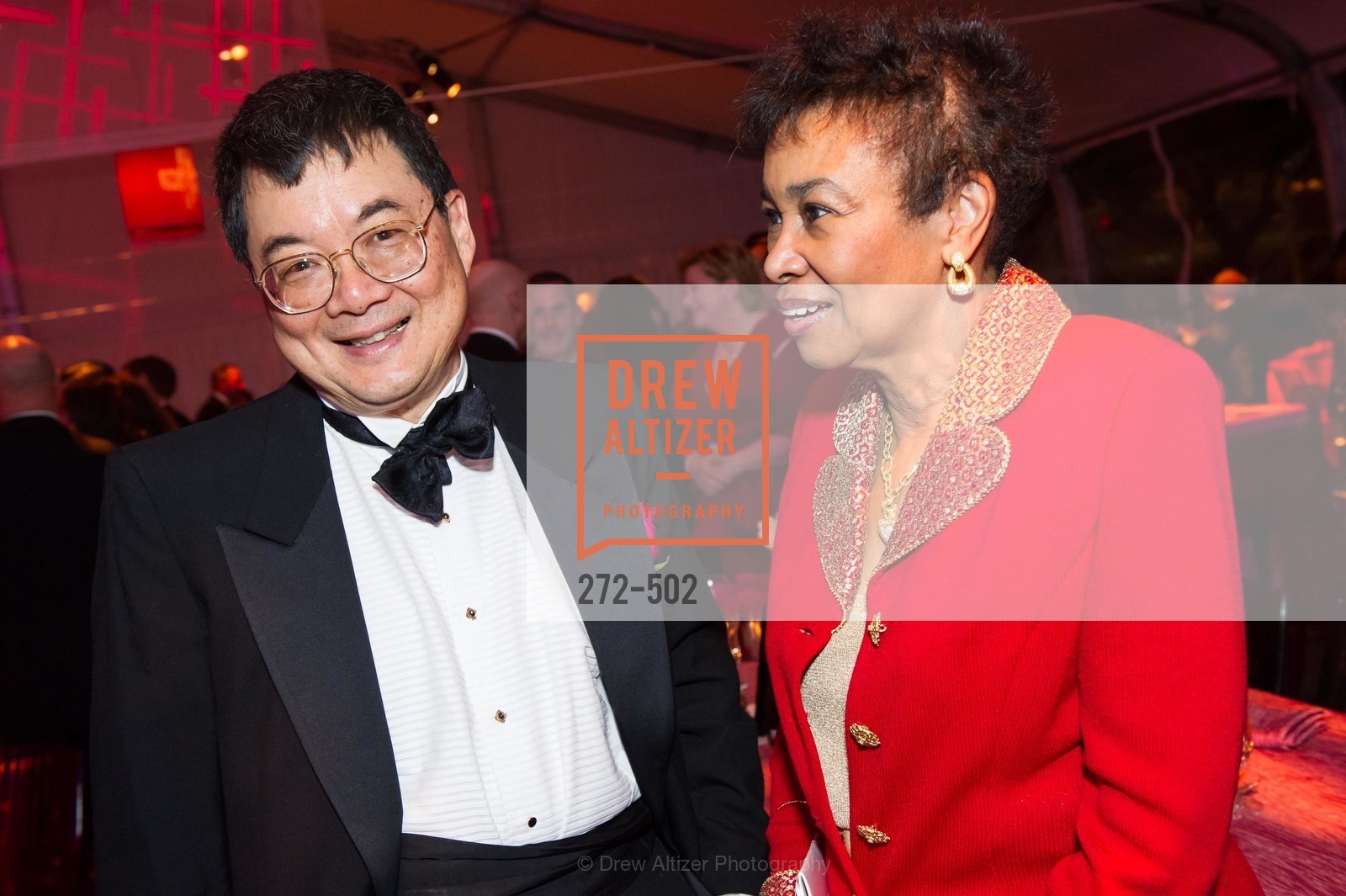 Leo Soong, Anette Harris, 2014 RED CROSS Gala Honoring Paula Downey as the American Red Cross Bay Area Chapter Humanitarian CEO of the Year, US. Treasure Island (The Great Lawn), Photo #272-502 Leo Soong, Anette Harris, Photo #272-502