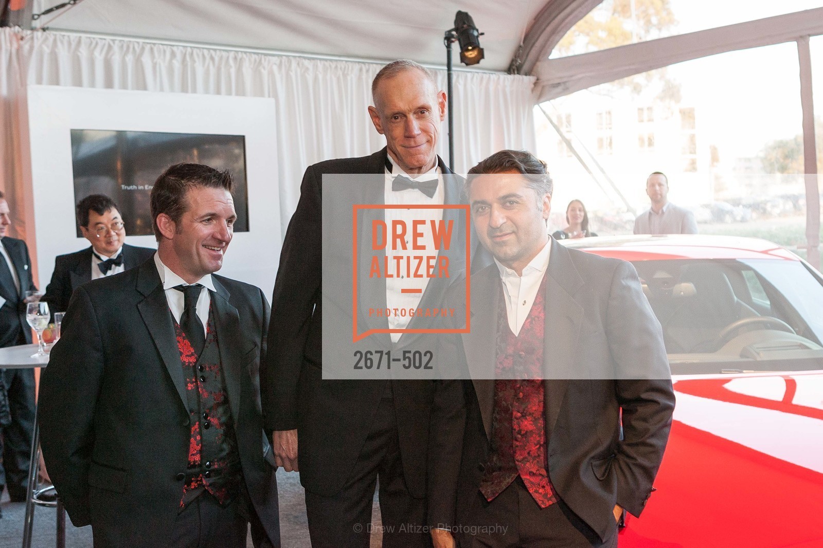 Greg Quiroga, Tom Kelley, Hooman Khalili, 2014 RED CROSS Gala Honoring Paula Downey as the American Red Cross Bay Area Chapter Humanitarian CEO of the Year, US. Treasure Island (The Great Lawn), April 5th, 2014,Drew Altizer, Drew Altizer Photography, full-service agency, private events, San Francisco photographer, photographer california