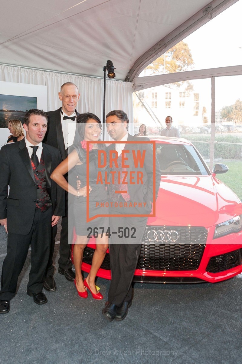 Greg Quiroga, Tom Kelley, Stephanie Kirk, Hooman Khalili, 2014 RED CROSS Gala Honoring Paula Downey as the American Red Cross Bay Area Chapter Humanitarian CEO of the Year, US. Treasure Island (The Great Lawn), April 5th, 2014,Drew Altizer, Drew Altizer Photography, full-service agency, private events, San Francisco photographer, photographer california