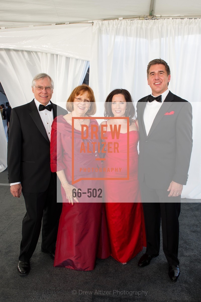 Roger van Craeynest, Mary Cranston, Deborah Tomlin, Lance Tomlin, 2014 RED CROSS Gala Honoring Paula Downey as the American Red Cross Bay Area Chapter Humanitarian CEO of the Year, US. Treasure Island (The Great Lawn), April 5th, 2014,Drew Altizer, Drew Altizer Photography, full-service agency, private events, San Francisco photographer, photographer california