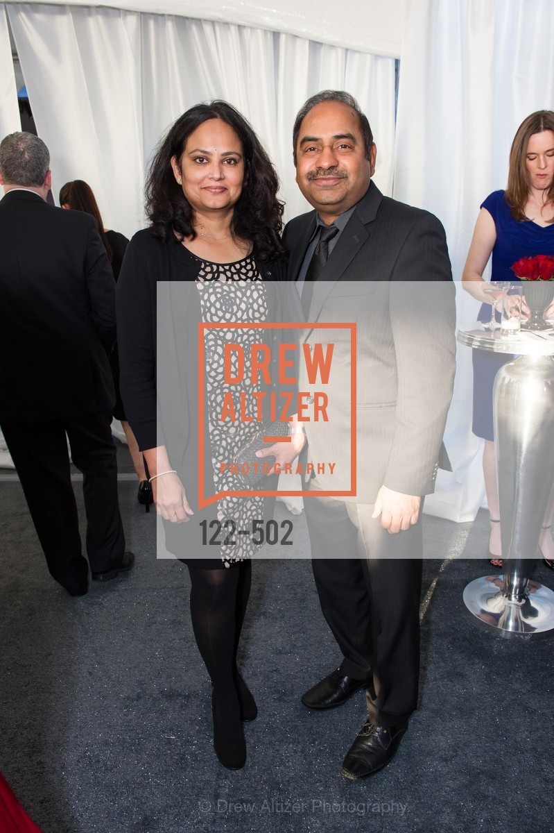 Latha Anisingaraju, SagarAnisingaraju, 2014 RED CROSS Gala Honoring Paula Downey as the American Red Cross Bay Area Chapter Humanitarian CEO of the Year, US. Treasure Island (The Great Lawn), April 5th, 2014