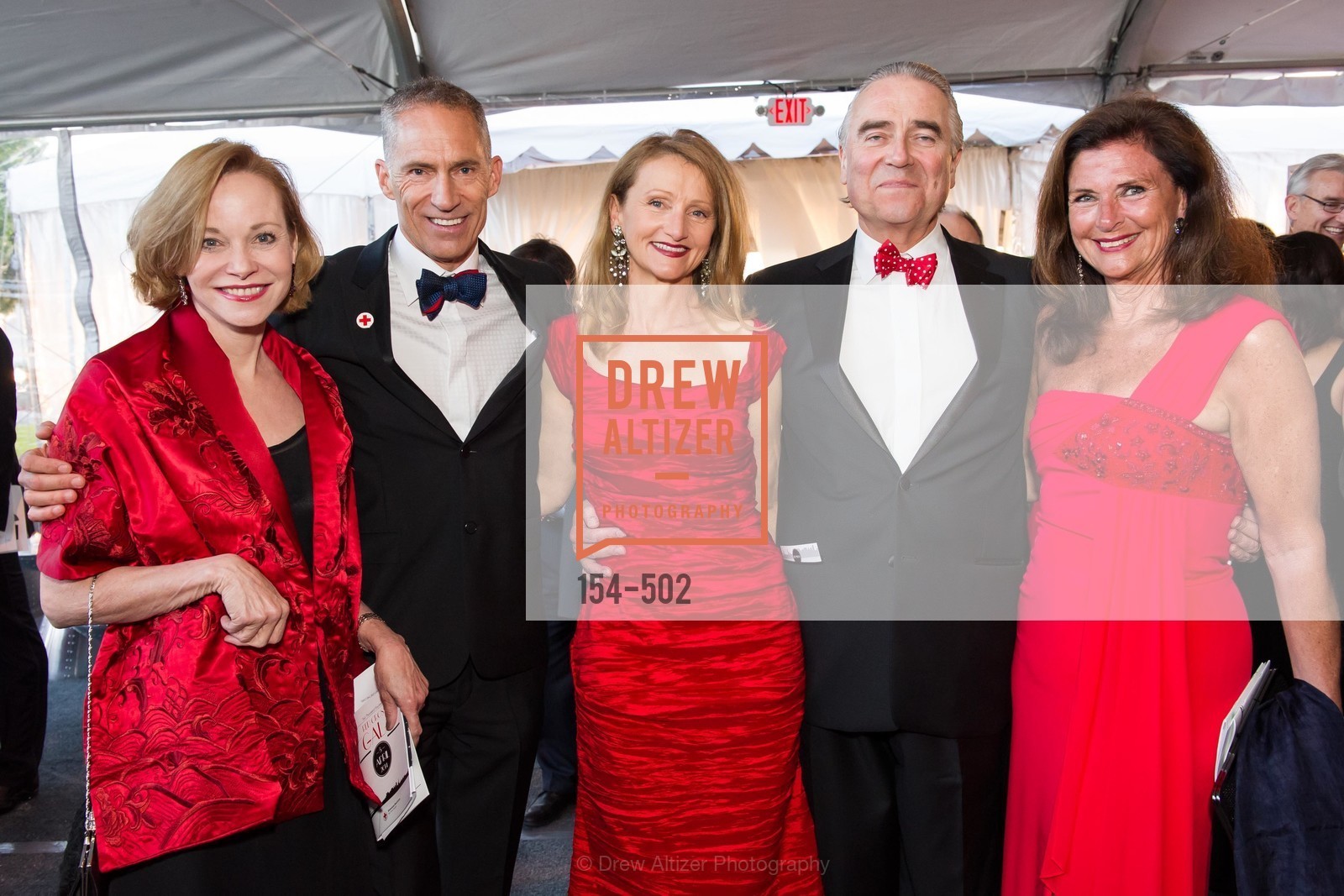 Janice Zakin, Mark Cloutier, Gerlind Rothen, Peter Rothen, Linda Zider, 2014 RED CROSS Gala Honoring Paula Downey as the American Red Cross Bay Area Chapter Humanitarian CEO of the Year, US. Treasure Island (The Great Lawn), April 5th, 2014,Drew Altizer, Drew Altizer Photography, full-service agency, private events, San Francisco photographer, photographer california