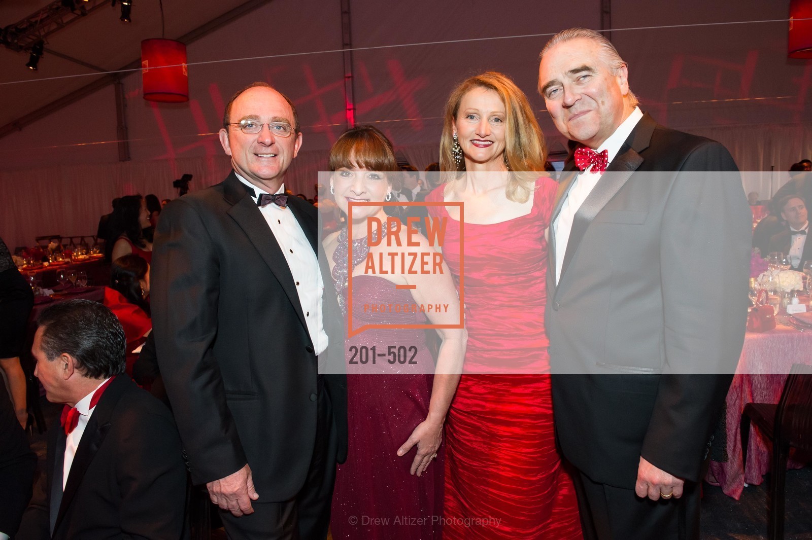 Thomas Klein, Barbara Klein, Gerlind Rothen, Peter Rothen, 2014 RED CROSS Gala Honoring Paula Downey as the American Red Cross Bay Area Chapter Humanitarian CEO of the Year, US. Treasure Island (The Great Lawn), Photo #201-502 Thomas Klein, Barbara Klein, Gerlind Rothen, Peter Rothen, Photo #201-502