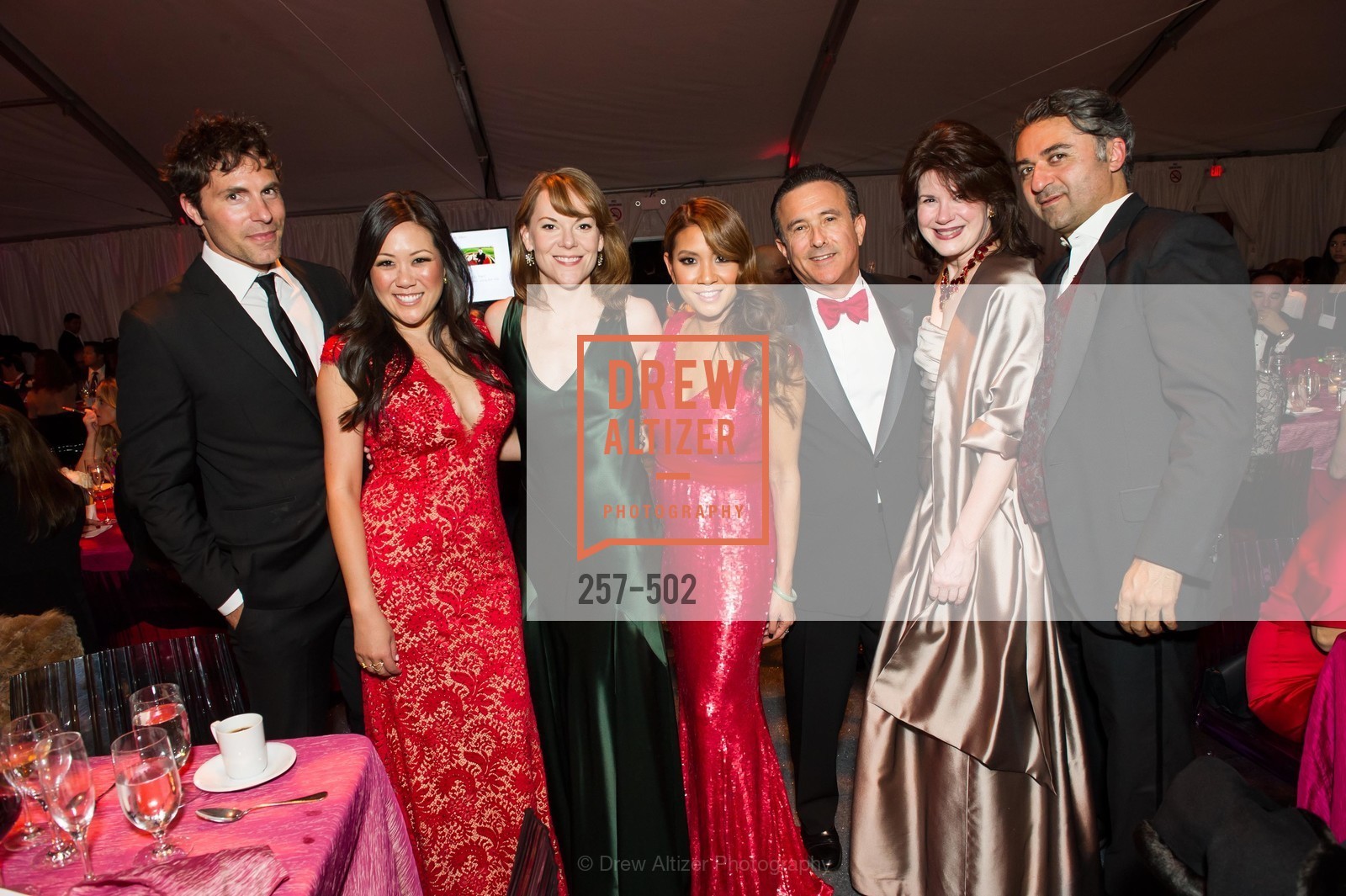 Ye-Hui Lu, Chloe Hennen, Lillian Phan, Keith Belling, Elaine Mellisa, Hooman Khalili, 2014 RED CROSS Gala Honoring Paula Downey as the American Red Cross Bay Area Chapter Humanitarian CEO of the Year, US. Treasure Island (The Great Lawn), April 5th, 2014,Drew Altizer, Drew Altizer Photography, full-service event agency, private events, San Francisco photographer, photographer California
