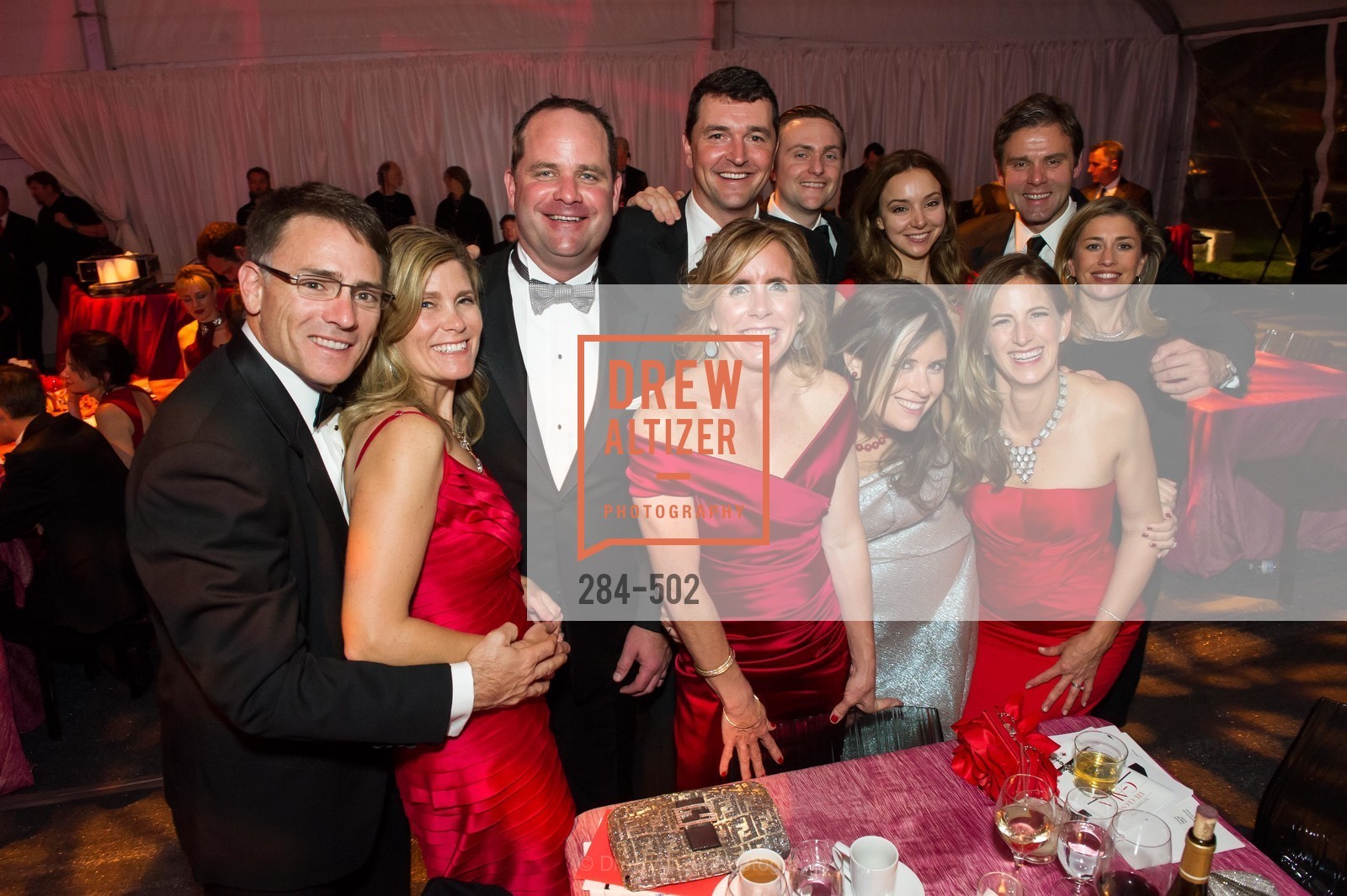 Patrick Aragon, Courtney Aragon, James Tarkenton, Ted Murphy, Kelly Tarkenton, Ashley de Smeth, Kelly Murphy, 2014 RED CROSS Gala Honoring Paula Downey as the American Red Cross Bay Area Chapter Humanitarian CEO of the Year, US. Treasure Island (The Great Lawn), Photo #284-502 Patrick Aragon, Courtney Aragon, James Tarkenton, Ted Murphy, Kelly Tarkenton, Ashley de Smeth, Kelly Murphy, Photo #284-502