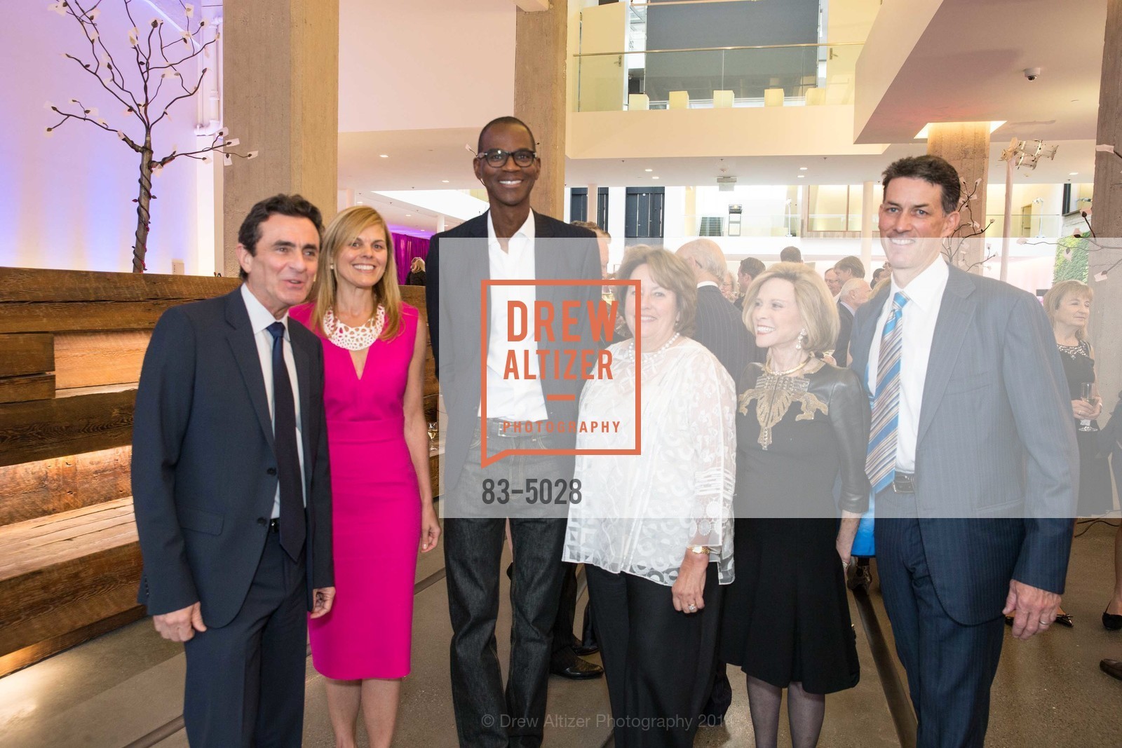 Neal Benezra, Annie Woods, Mark Bradford, Linda Gruber, Ann Fisher, Kevin King, Photo #83-5028