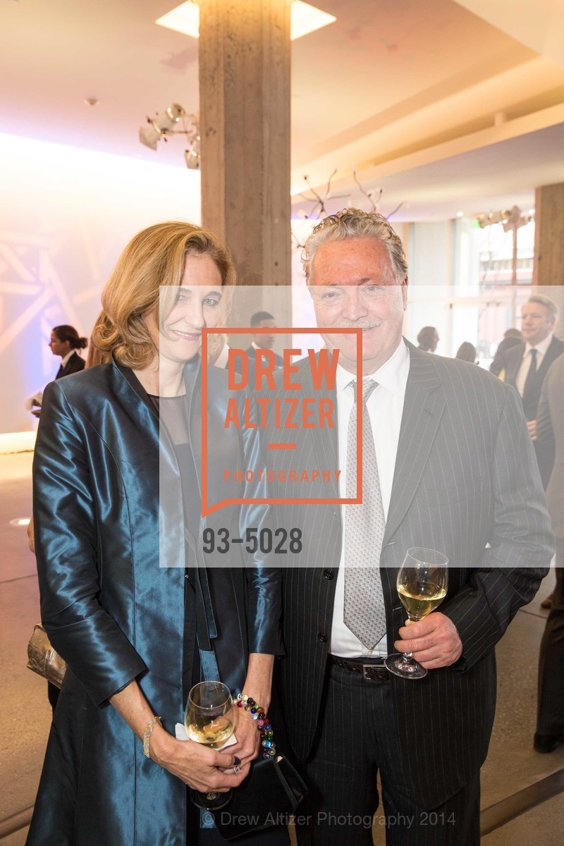 Jennifer Biederbeck, Frank Caufield, SFMOMA Directors Circle Dinner Sponsored by J.P. Morgan Private Bank, US, March 20th, 2014, Photo #93-5028 Jennifer Biederbeck, Frank Caufield, Photo #93-5028