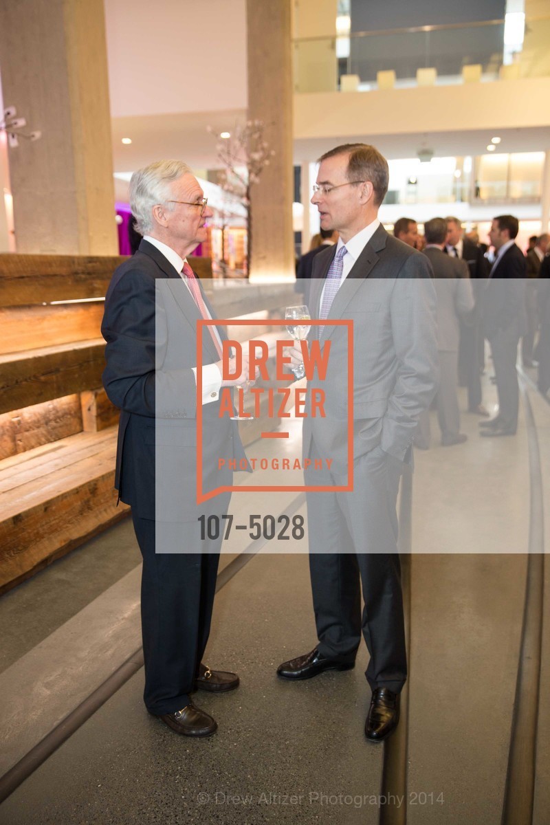 Owen Harper, John Atwater, SFMOMA Directors Circle Dinner Sponsored by J.P. Morgan Private Bank, US, March 20th, 2014, Photo #107-5028 Owen Harper, John Atwater, Photo #107-5028