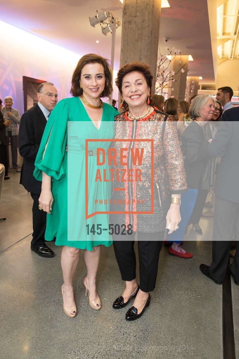 Dolly Chammas, Maria Manetti Shrem, SFMOMA Directors Circle Dinner Sponsored by J.P. Morgan Private Bank, US, March 20th, 2014, Photo #145-5028 Dolly Chammas, Maria Manetti Shrem, Photo #145-5028