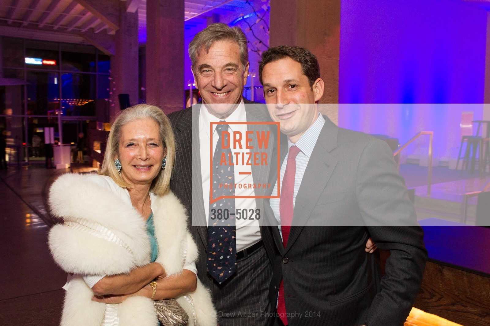 Mimi Haas, Paul Pelosi, Daniel Lurie, SFMOMA Directors Circle Dinner Sponsored by J.P. Morgan Private Bank, US, March 20th, 2014, Photo #380-5028 Mimi Haas, Paul Pelosi, Daniel Lurie, Photo #380-5028