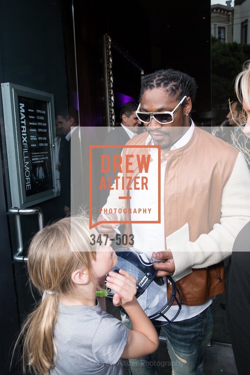 Marshawn Lynch, NFL CELEBRITY Bartending Event, US. US, April 7th, 2014,Drew Altizer, Drew Altizer Photography, full-service agency, private events, San Francisco photographer, photographer california