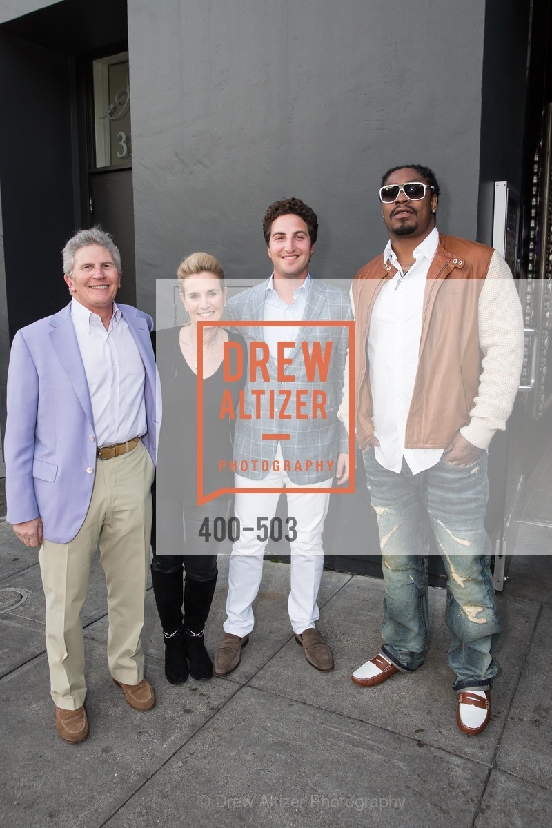 Doug Goldman, Lisa Goldman, Jason Goldman, Marshawn Lynch, NFL CELEBRITY Bartending Event, US. US, April 7th, 2014,Drew Altizer, Drew Altizer Photography, full-service agency, private events, San Francisco photographer, photographer california