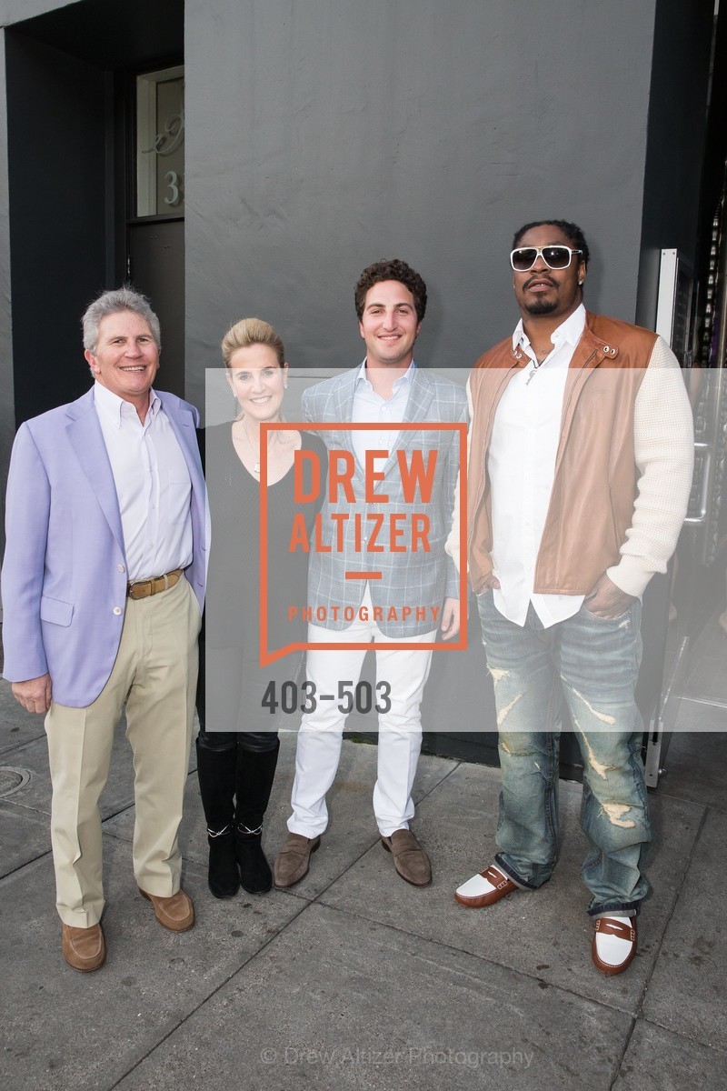 Doug Goldman, Lisa Goldman, Jason Goldman, Marshawn Lynch, NFL CELEBRITY Bartending Event, US. US, April 7th, 2014,Drew Altizer, Drew Altizer Photography, full-service event agency, private events, San Francisco photographer, photographer California