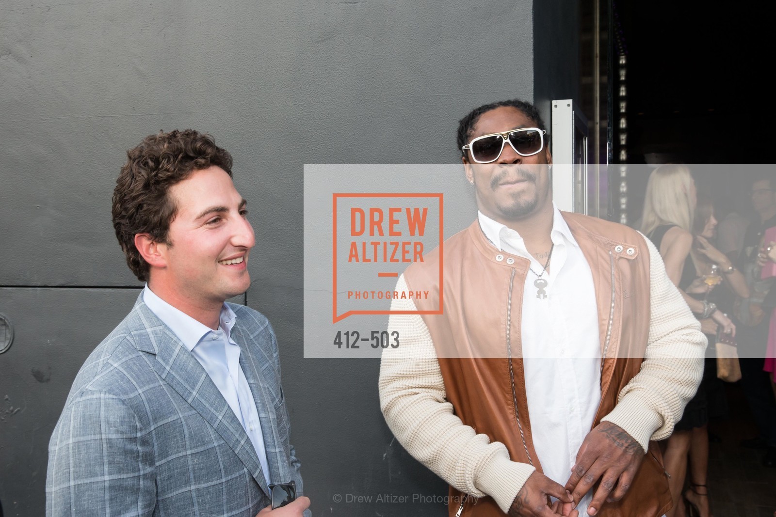 Jason Goldman, Marshawn Lynch, NFL CELEBRITY Bartending Event, US. US, April 7th, 2014,Drew Altizer, Drew Altizer Photography, full-service agency, private events, San Francisco photographer, photographer california