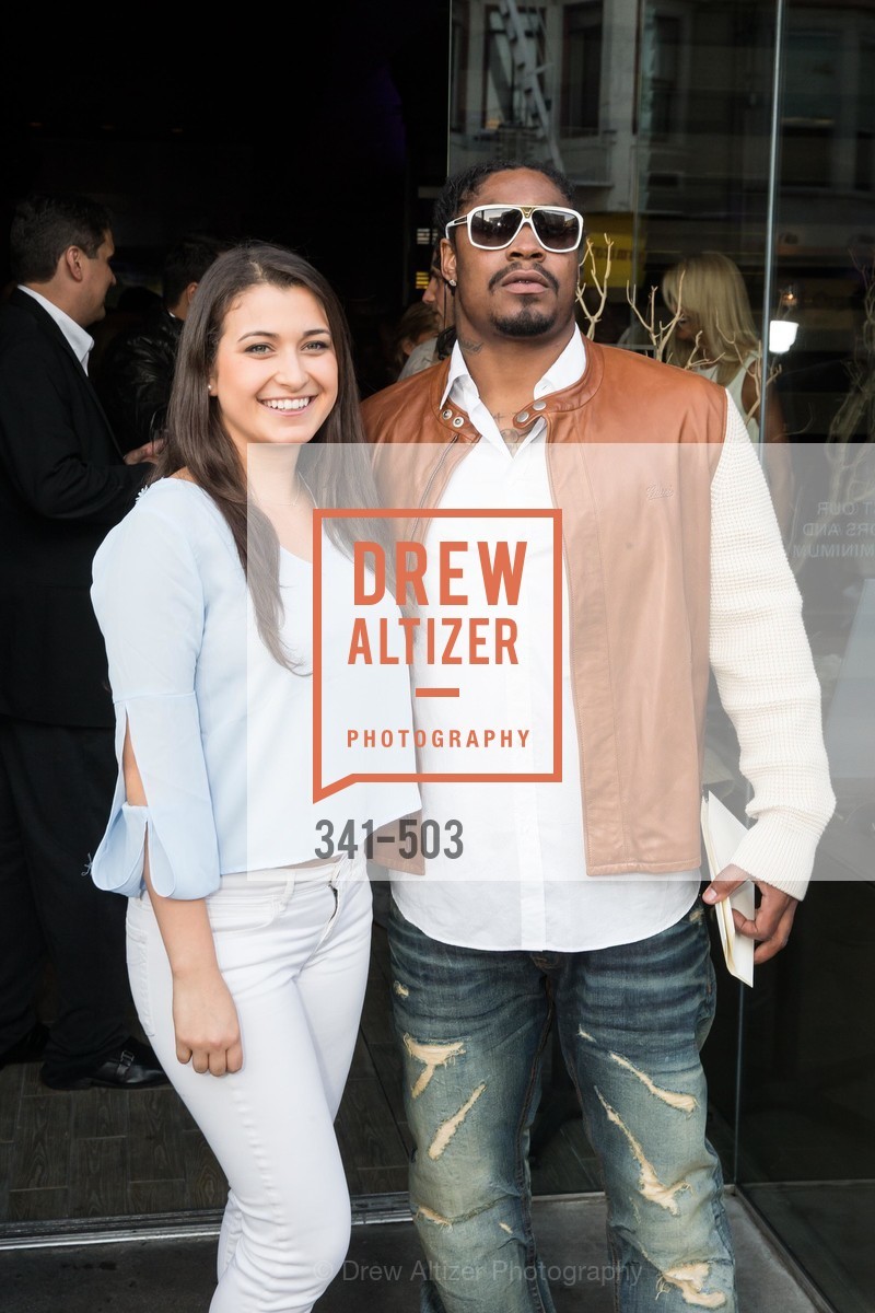 Jacqueline Monetta, Marshawn Lynch, NFL CELEBRITY Bartending Event, US. US, . US, Photo #341-503 Jacqueline Monetta, Marshawn Lynch, Photo #341-503