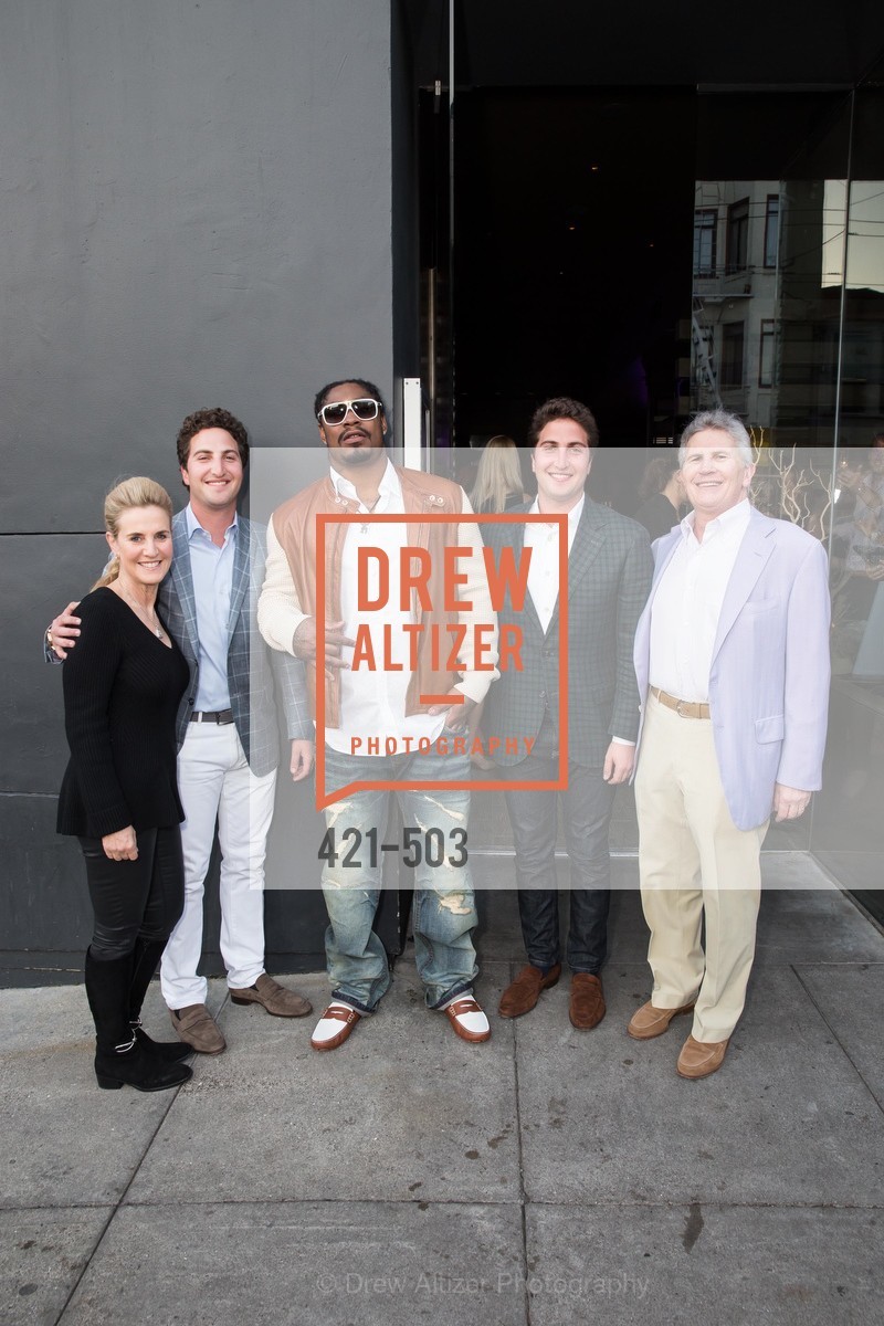 Lisa Goldman, Jason Goldman, Marshawn Lynch, Matthew Goldman, Doug Goldman, NFL CELEBRITY Bartending Event, US. US, April 7th, 2014,Drew Altizer, Drew Altizer Photography, full-service agency, private events, San Francisco photographer, photographer california