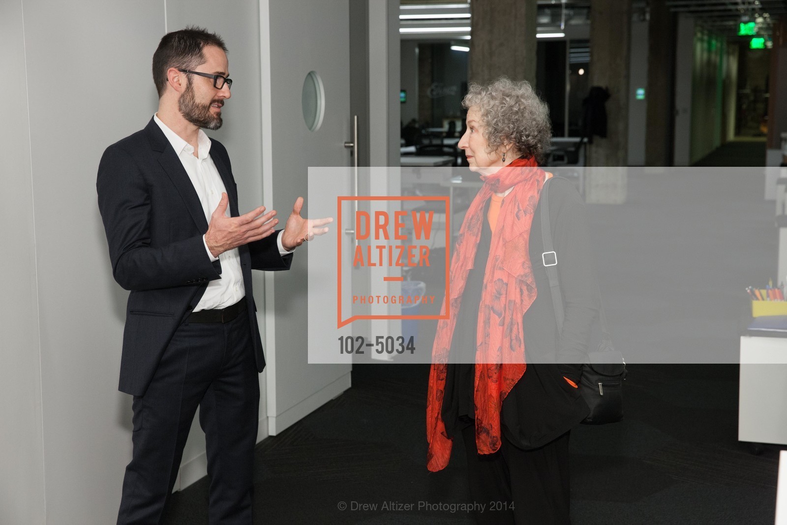 Ev Williams, Margaret Atwood, Photo #102-5034