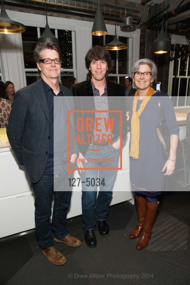 Evan Hansen, Jim Olsen, Ann Avis, Margaret Atwood in Conversation with Kelly Corrigan at MEDIUM, US, December 5th, 2014, Photo #127-5034 Evan Hansen, Jim Olsen, Ann Avis, Photo #127-5034