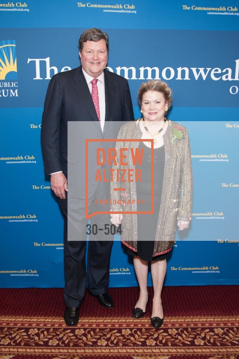 John Gunn, Cynthia Gunn, COMMONWEALTH CLUB'S Annual Distinguished Citizen Award Dinner, US. US, . US, Photo #30-504 John Gunn, Cynthia Gunn, Photo #30-504