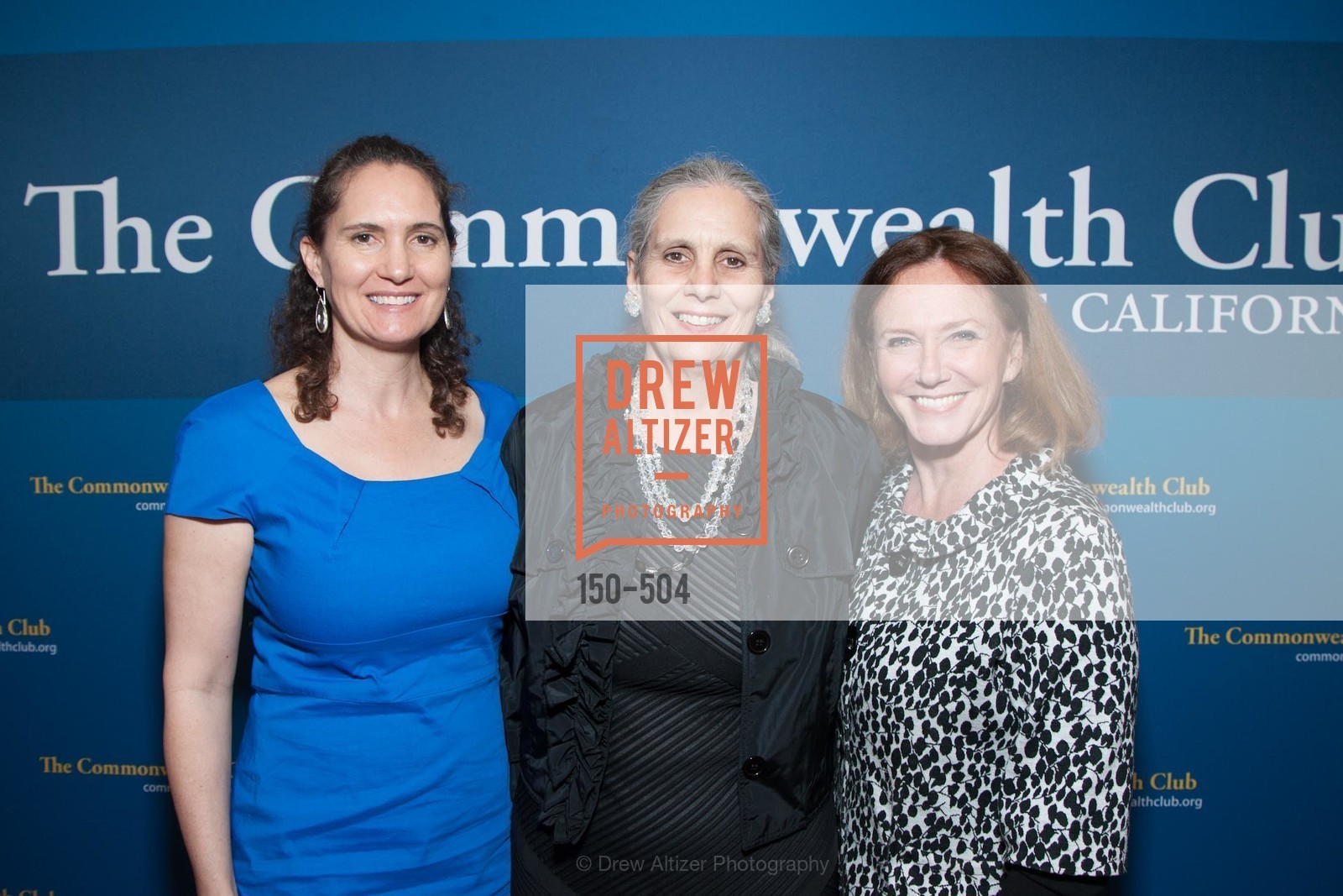 Leslie Garvin, Gloria Duffy, Colleen Wilcox, COMMONWEALTH CLUB'S Annual Distinguished Citizen Award Dinner, US. US, . US, Photo #150-504 Leslie Garvin, Gloria Duffy, Colleen Wilcox, Photo #150-504