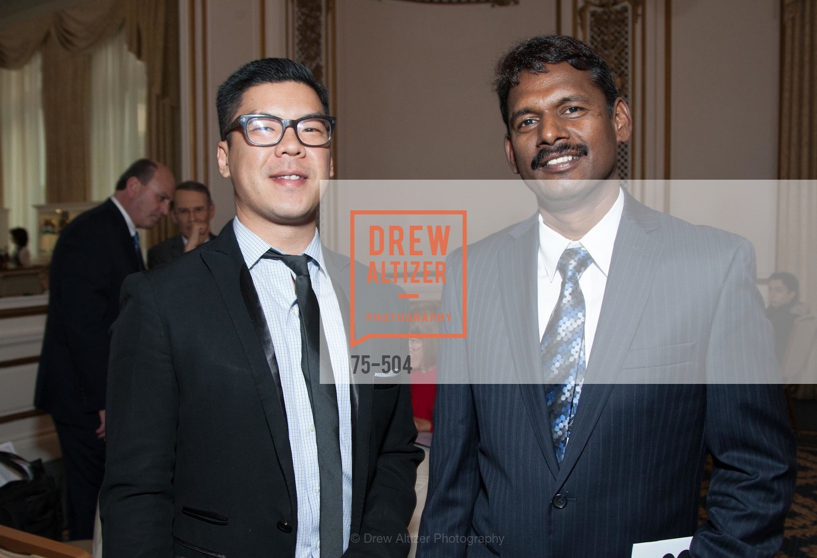 Carlo Almendral, Gopal Elumalai, COMMONWEALTH CLUB'S Annual Distinguished Citizen Award Dinner, US. US, . US, Photo #75-504 Carlo Almendral, Gopal Elumalai, Photo #75-504