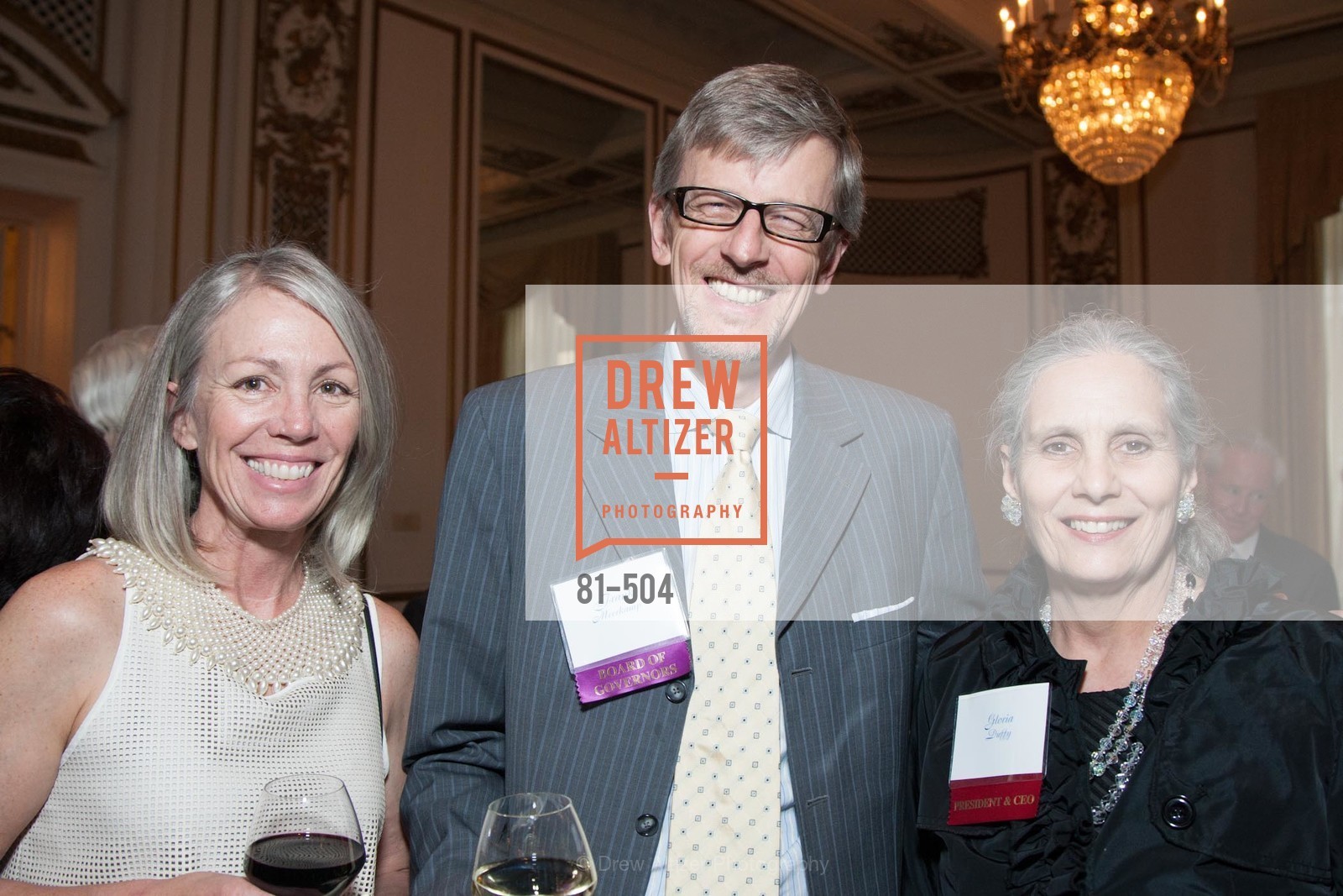 Jackie Anderson, Frank Meerkamp, Gloria Duffy, COMMONWEALTH CLUB'S Annual Distinguished Citizen Award Dinner, US. US, April 8th, 2014,Drew Altizer, Drew Altizer Photography, full-service agency, private events, San Francisco photographer, photographer california
