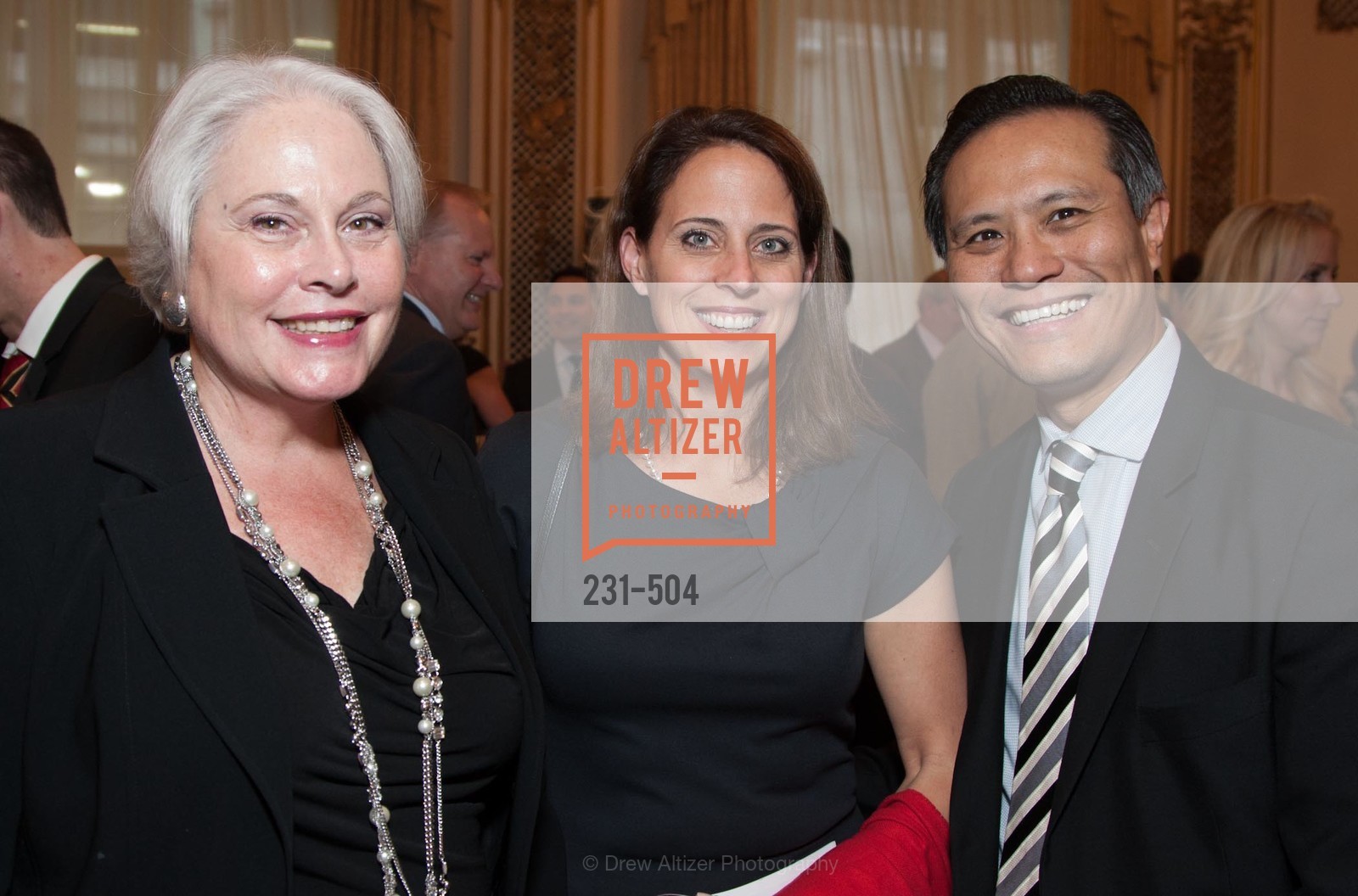 Mary Huss, Jennifer Wen, Don Wen, COMMONWEALTH CLUB'S Annual Distinguished Citizen Award Dinner, US. US, April 8th, 2014