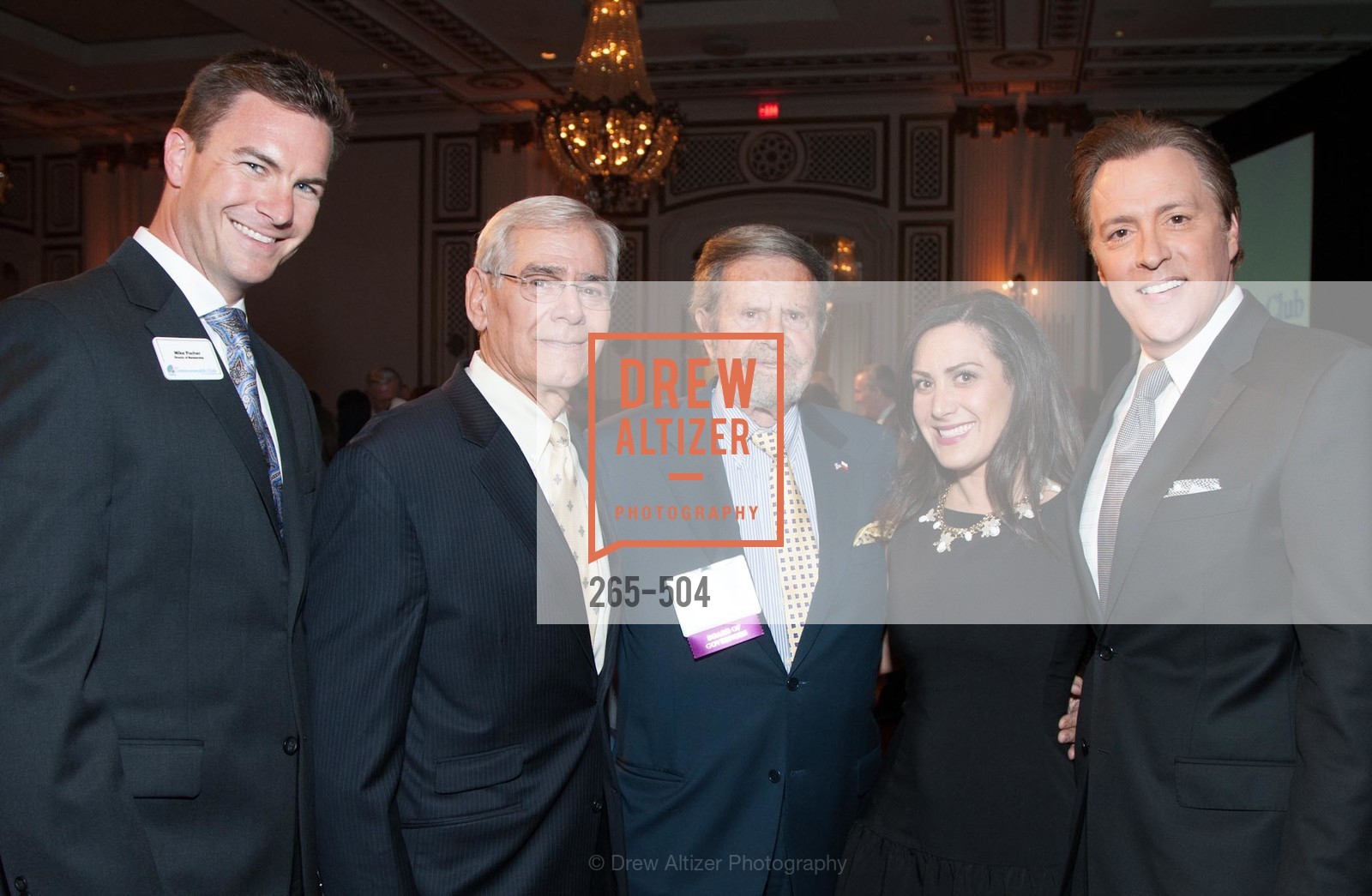 Mike Fischer, Rod Diridon, Tad Taube, Dan Ashley, COMMONWEALTH CLUB'S Annual Distinguished Citizen Award Dinner, US. US, April 8th, 2014,Drew Altizer, Drew Altizer Photography, full-service agency, private events, San Francisco photographer, photographer california