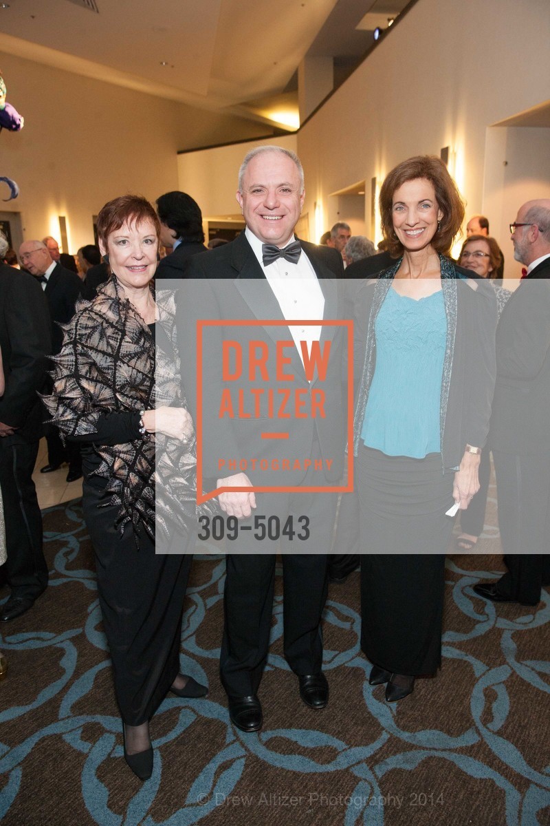 Lynn Szekely, Phil Santora, Patricia McClung, THEATREWORKS 45th Anniversary Celebration, US, November 9th, 2014, Photo #309-5043 Lynn Szekely, Phil Santora, Patricia McClung, Photo #309-5043