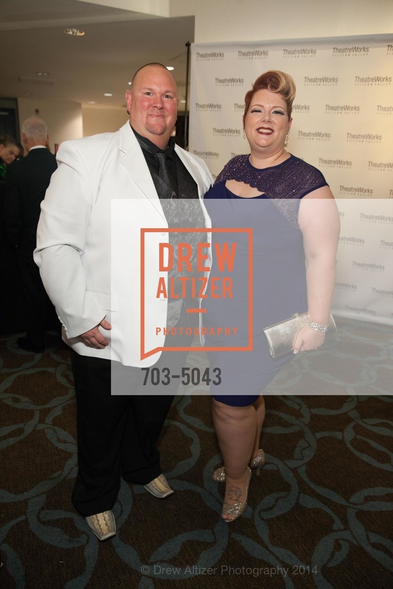 Scott Devine, Edie Devine, THEATREWORKS 45th Anniversary Celebration, US, November 9th, 2014, Photo #703-5043 Scott Devine, Edie Devine, Photo #703-5043