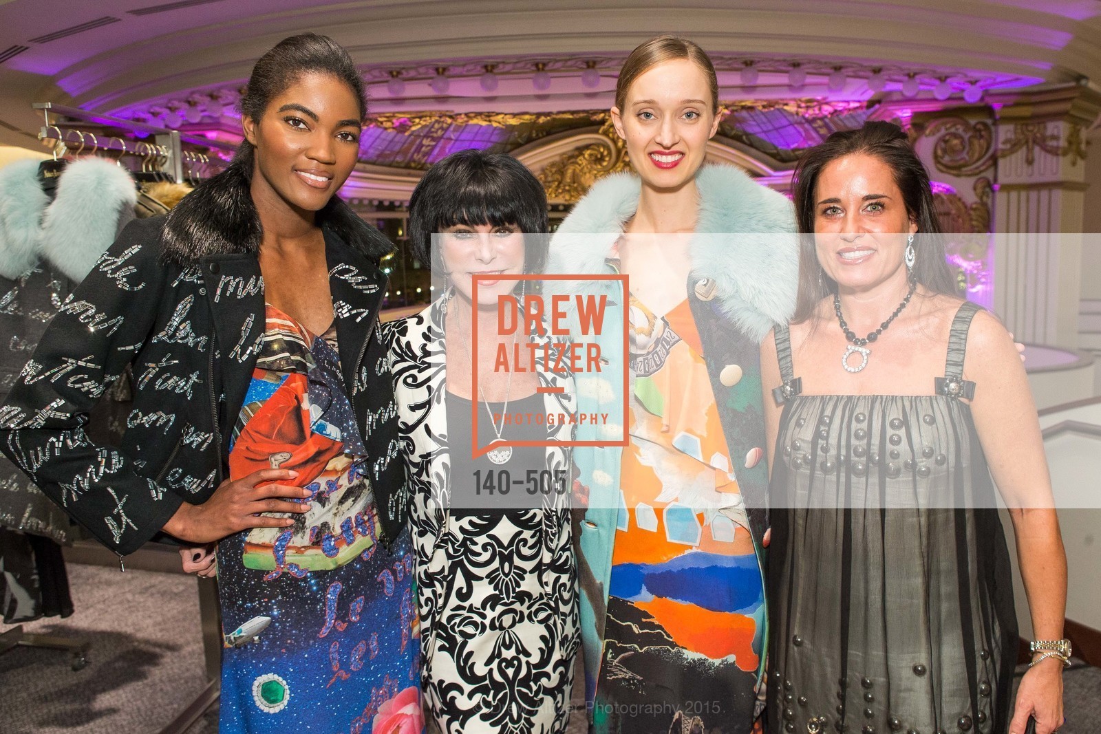 Sydney Reed, Marilyn Cabak, Katrina Sperry, Natalia Urrutia, Libertine Cocktail Party at Neiman Marcus, Neiman Marcus, November 10th, 2015,Drew Altizer, Drew Altizer Photography, full-service agency, private events, San Francisco photographer, photographer california