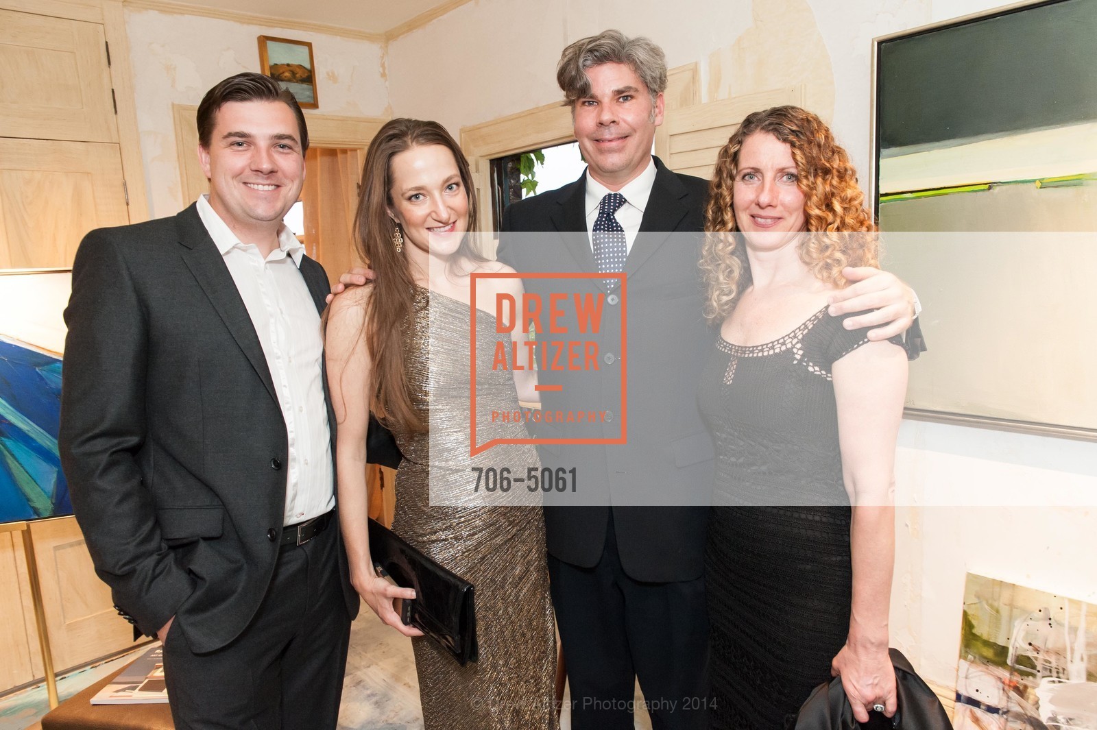 David Dolak, Jennifer Dolak, Matthew MacCaul Turner, Kathleen Navarra, SAN FRANCISCO DECORATOR SHOWCASE Sponsors Preview Gala, US, April 24th, 2014, Photo #706-5061 David Dolak, Jennifer Dolak, Matthew MacCaul Turner, Kathleen Navarra, Photo #706-5061
