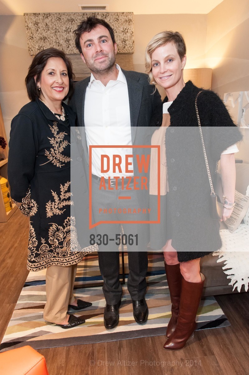 Jo Ann Hartley, Clayton Timbrell, Erica Reid, SAN FRANCISCO DECORATOR SHOWCASE Sponsors Preview Gala, US, April 24th, 2014, Photo #830-5061 Jo Ann Hartley, Clayton Timbrell, Erica Reid, Photo #830-5061