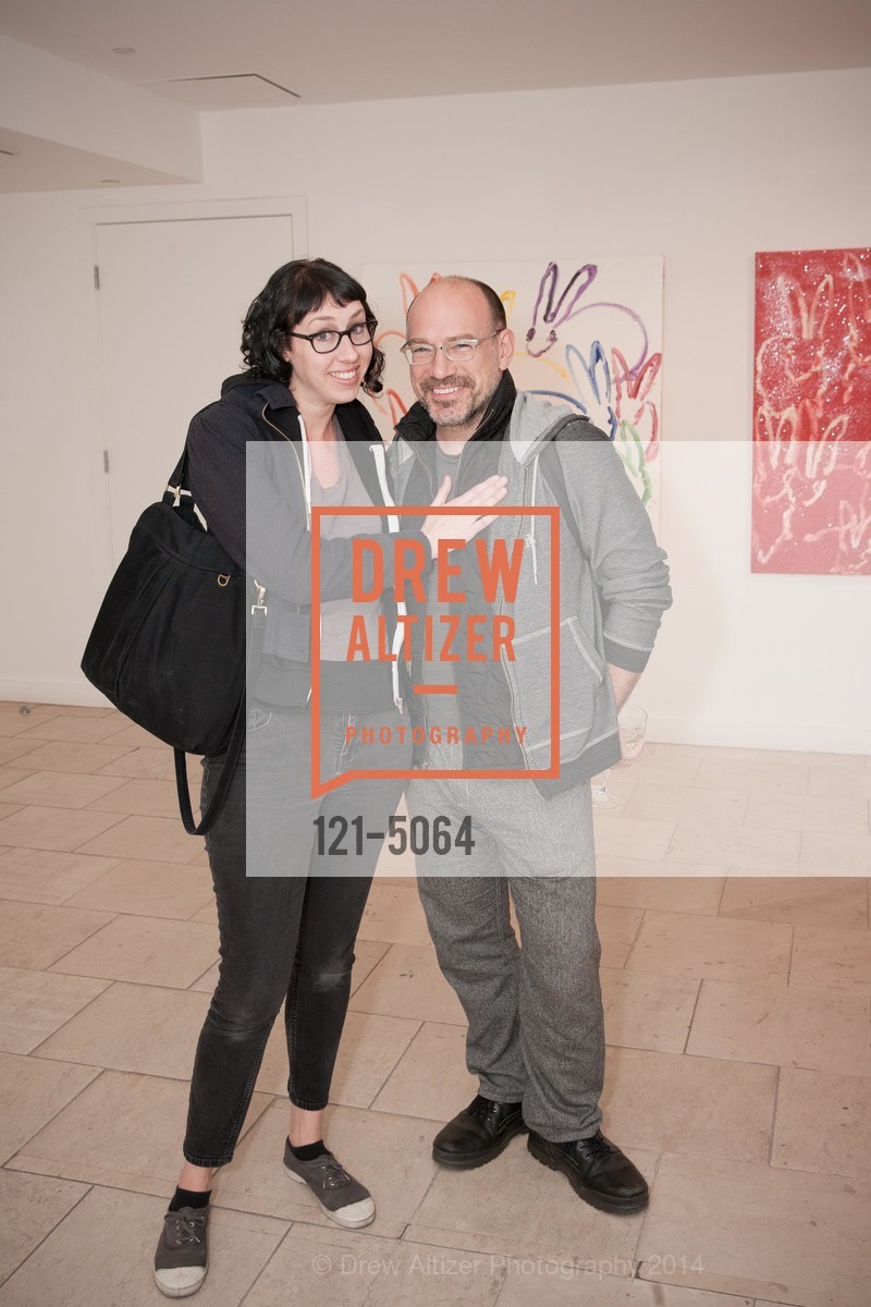 Sarah Tell, Lawrence Gipe, Hunt Slonem: "Quantum Leap" Exhibition Opening at the SERGE SOROKKO GALLERY, US, March 20th, 2014, Photo #121-5064 Sarah Tell, Lawrence Gipe, Photo #121-5064