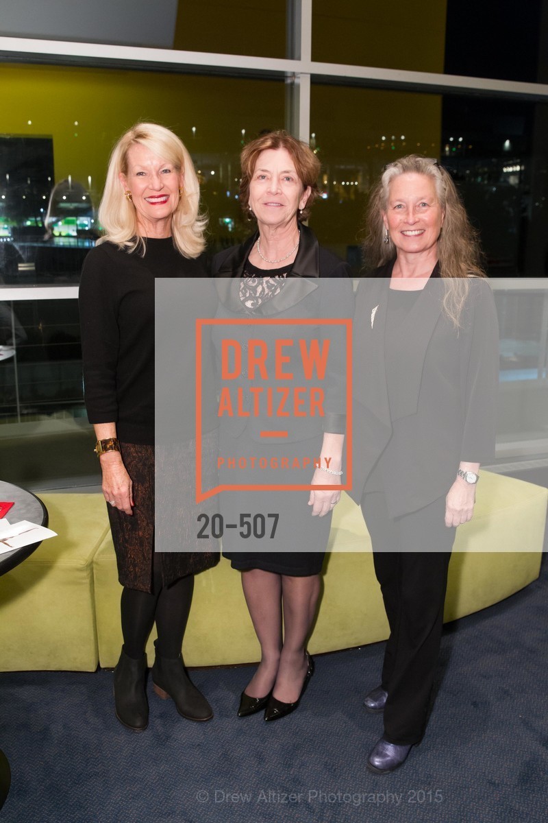 Joan Gillette, Donna Randall, Joan Lazarus, Cancer Prevention Institute of California Presents DanceFAR, YBCA Theatre and Forum. YBCA Theatre and Forum, . 701 Mission Street, November 10th, 2015, Photo #20-507 Joan Gillette, Donna Randall, Joan Lazarus, Photo #20-507