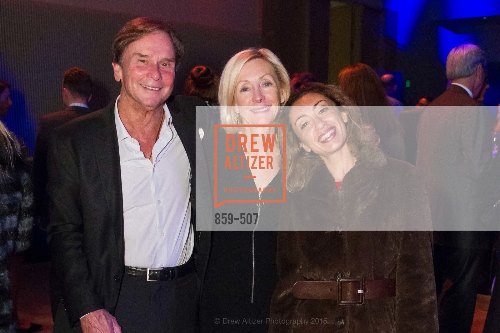 Tim Strev, Myra Gambel, Anne Zivolich, Cancer Prevention Institute of California Presents DanceFAR, YBCA Theatre and Forum. YBCA Theatre and Forum, . 701 Mission Street, November 10th, 2015, Photo #859-507 Tim Strev, Myra Gambel, Anne Zivolich, Photo #859-507
