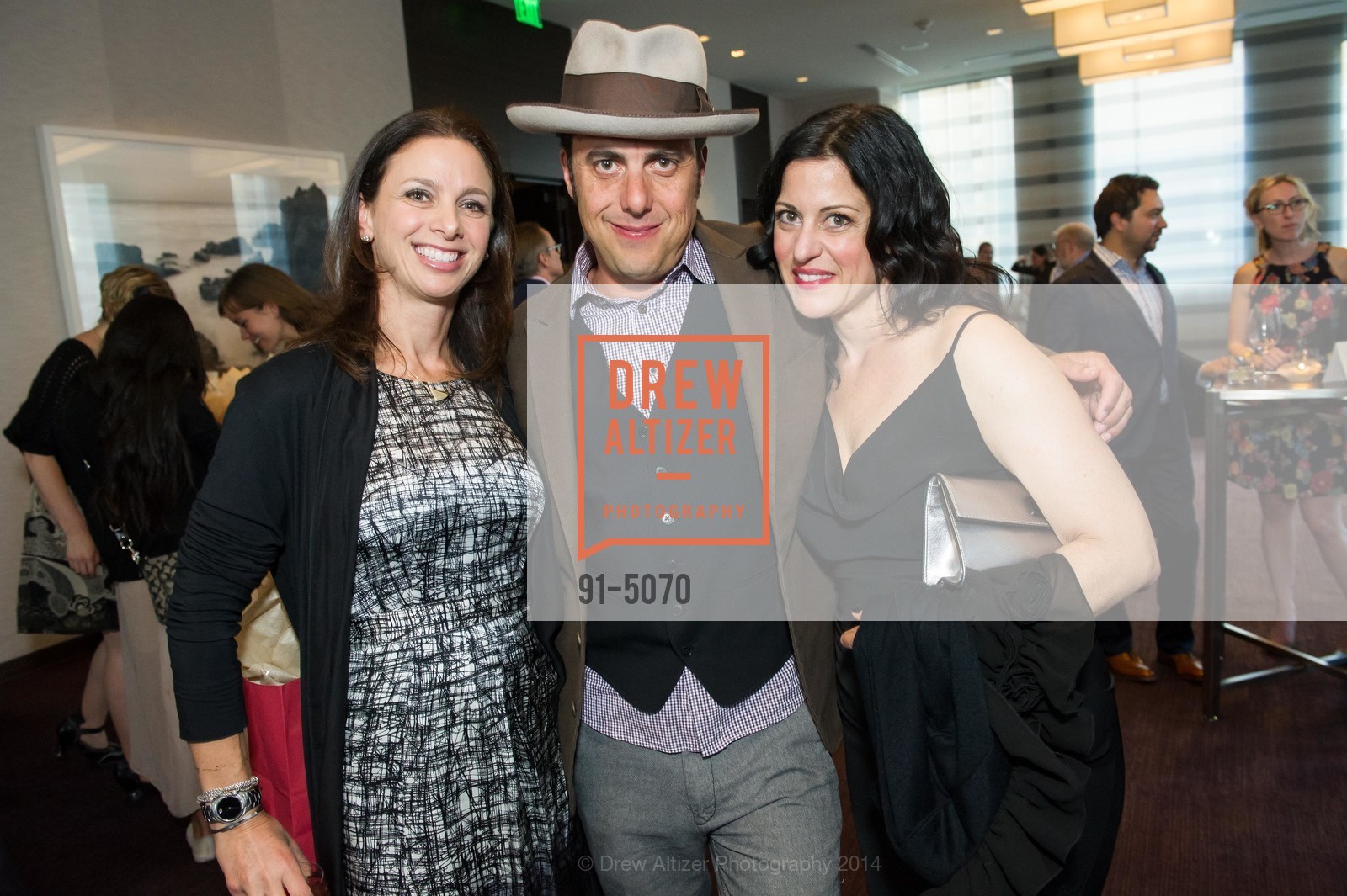 Terri Goren, Ben Goren, Naomi Laguana, 826 VALENCIA Presents the Bookeaters' Bash, US, May 10th, 2014, Photo #91-5070 Terri Goren, Ben Goren, Naomi Laguana, Photo #91-5070