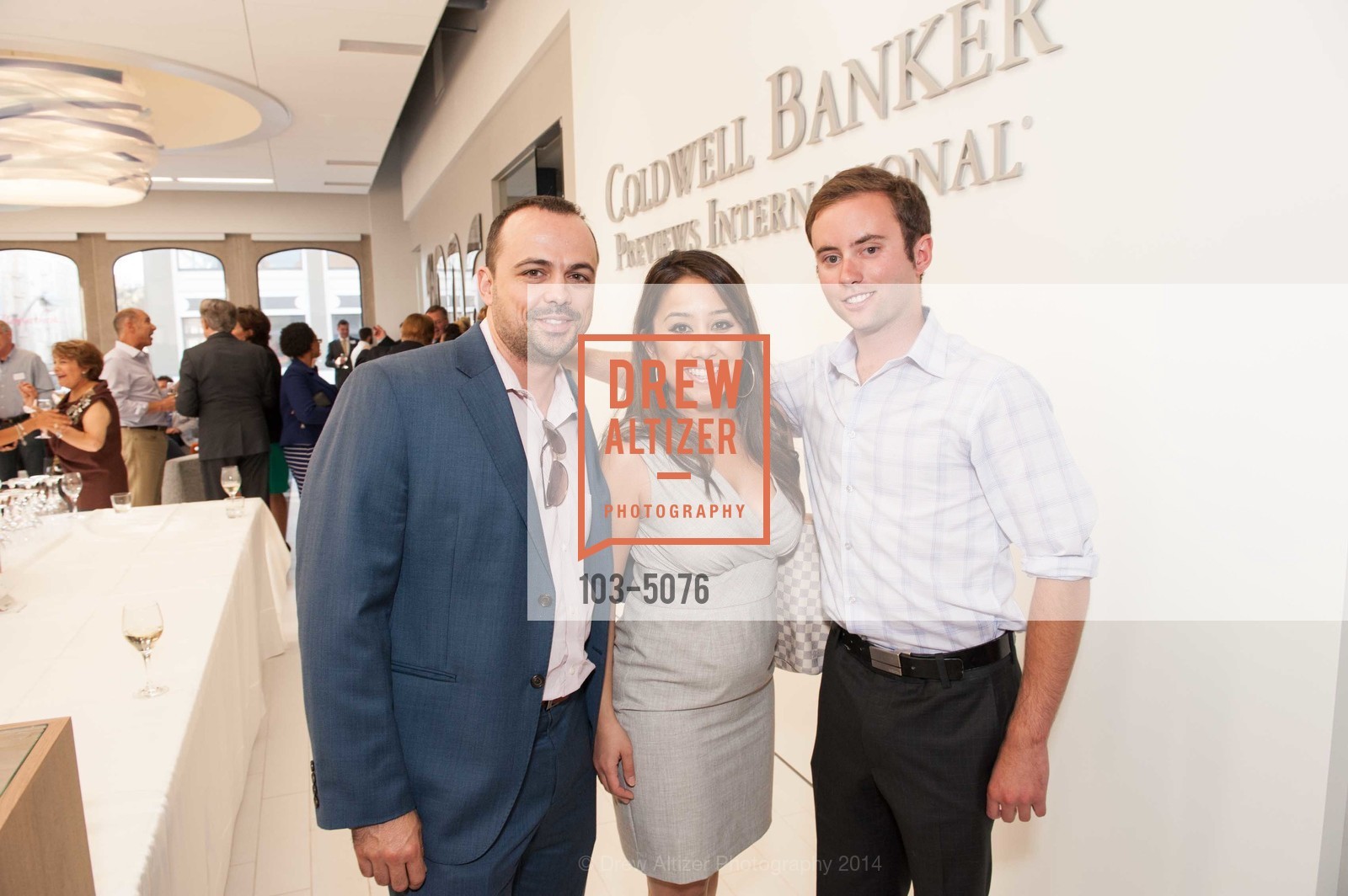 Cyrus Heckmaty, Francesca White, Rich Lewetzow, COLDWELL BANKER PREVIEWS INTERNATIONAL Grand Opening, US, July 24th, 2014, Photo #103-5076 Cyrus Heckmaty, Francesca White, Rich Lewetzow, Photo #103-5076