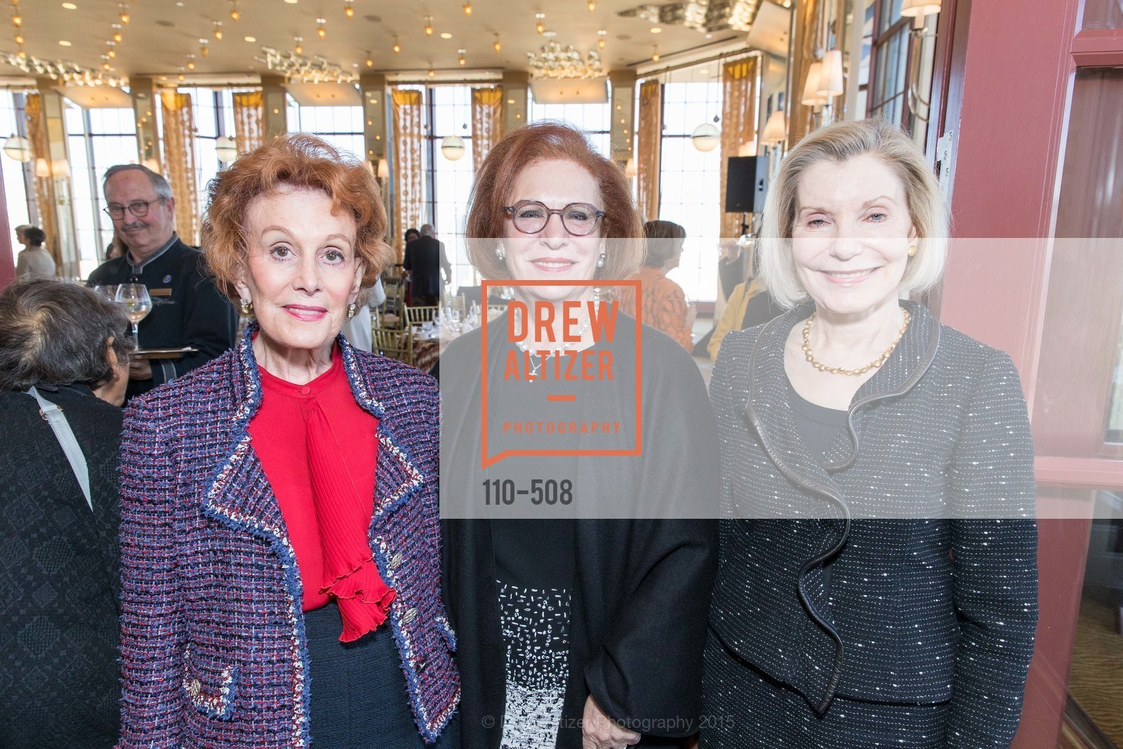 Phoebe Cowles, Romana Bracco, Barbara Traisman, San Francisco Opera Guild Annual Meeting & Luncheon, The Westin St. Francis Union Square. 335 Powell St, November 10th, 2015,Drew Altizer, Drew Altizer Photography, full-service agency, private events, San Francisco photographer, photographer california