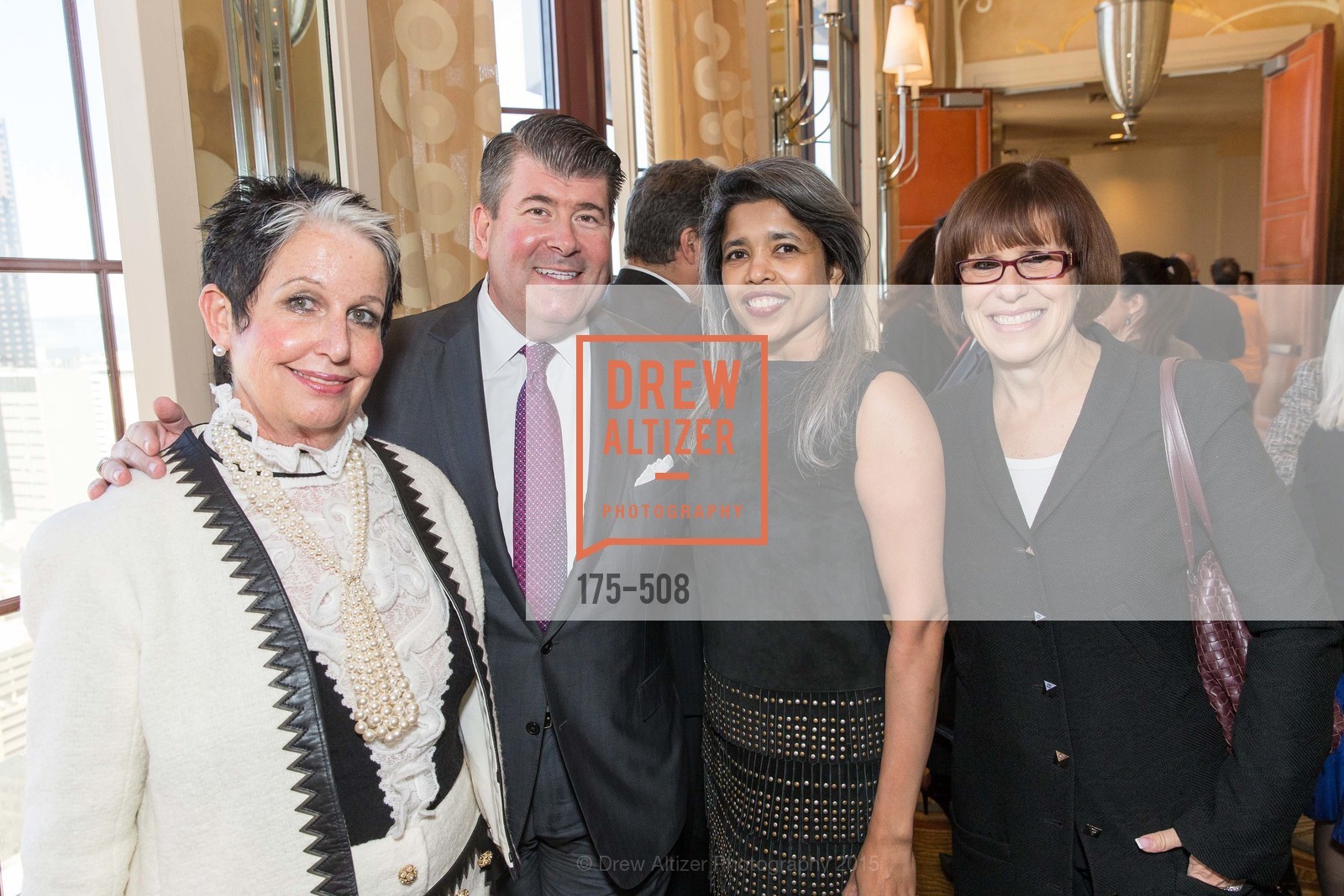 Karen Kubin, Alan Morrell, Deepa Pakianathan, Terri Mino, San Francisco Opera Guild Annual Meeting & Luncheon, The Westin St. Francis Union Square. 335 Powell St, November 10th, 2015,Drew Altizer, Drew Altizer Photography, full-service agency, private events, San Francisco photographer, photographer california