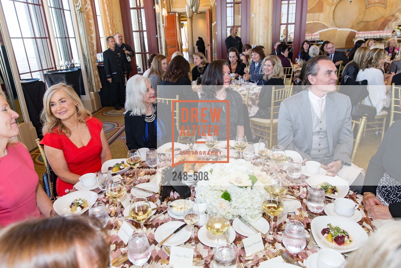 Lynne Edminster, Arlene Inch, Elizabeth Birka-White, David Birka-White, San Francisco Opera Guild Annual Meeting & Luncheon, The Westin St. Francis Union Square. 335 Powell St, November 10th, 2015,Drew Altizer, Drew Altizer Photography, full-service agency, private events, San Francisco photographer, photographer california