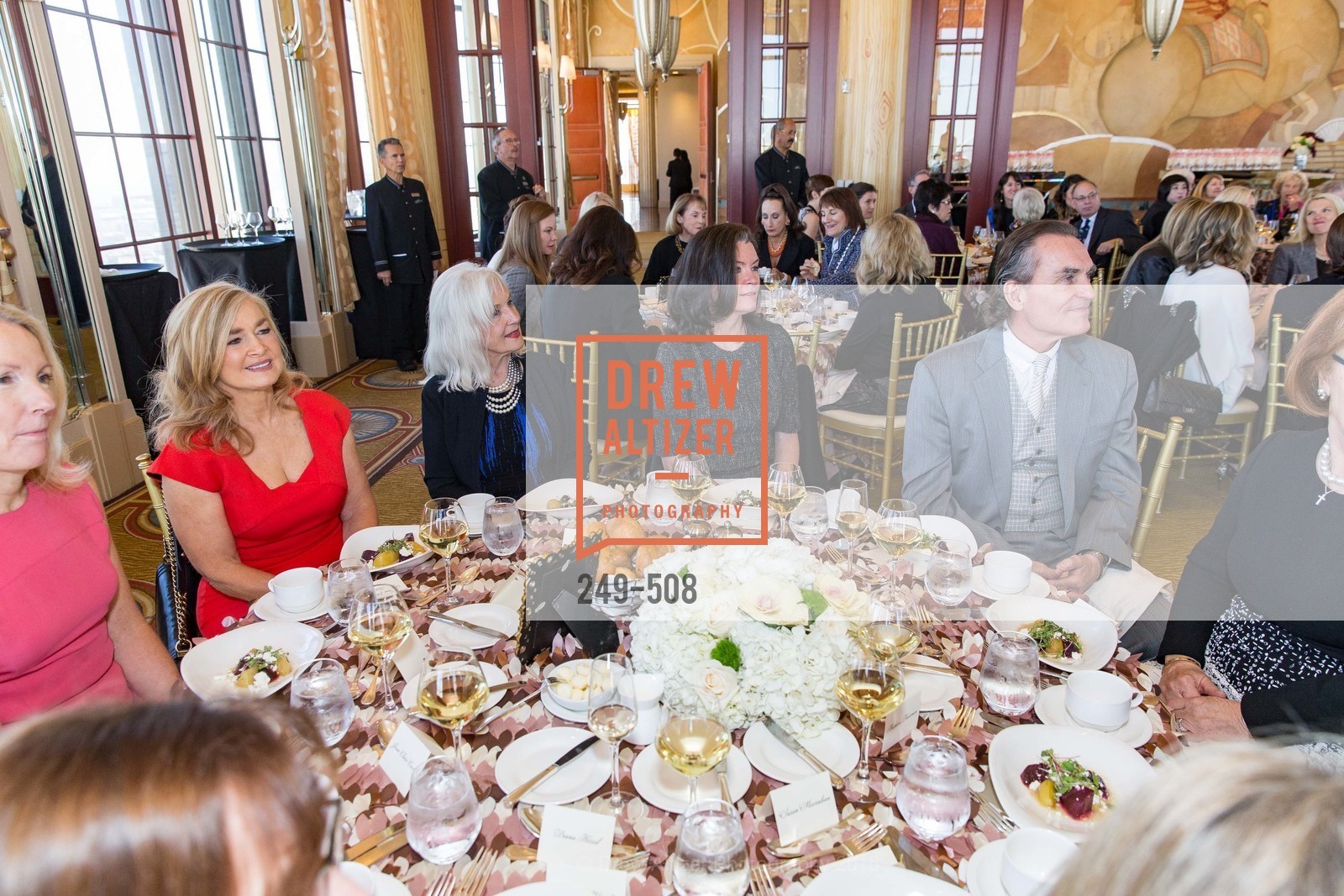 Lynne Edminster, Arlene Inch, Elizabeth Birka-White, David Birka-White, San Francisco Opera Guild Annual Meeting & Luncheon, The Westin St. Francis Union Square. 335 Powell St, November 10th, 2015,Drew Altizer, Drew Altizer Photography, full-service agency, private events, San Francisco photographer, photographer california