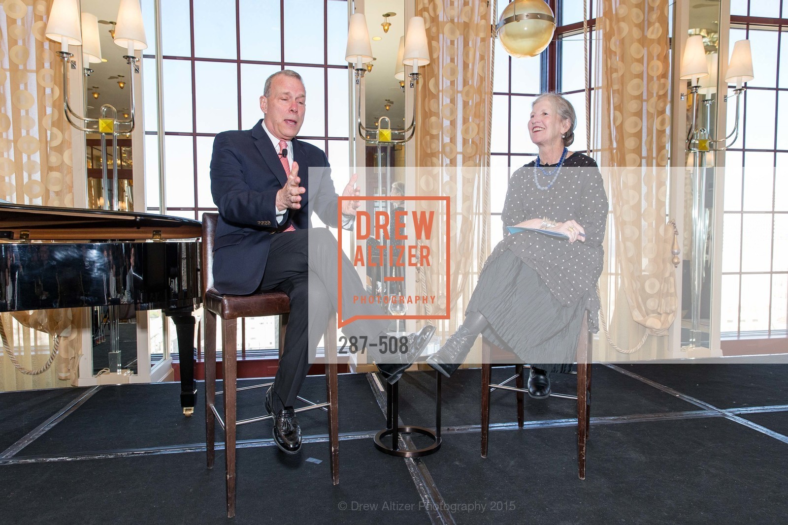 David Gockley, Leah Garchik, San Francisco Opera Guild Annual Meeting & Luncheon, The Westin St. Francis Union Square. 335 Powell St, November 10th, 2015,Drew Altizer, Drew Altizer Photography, full-service agency, private events, San Francisco photographer, photographer california