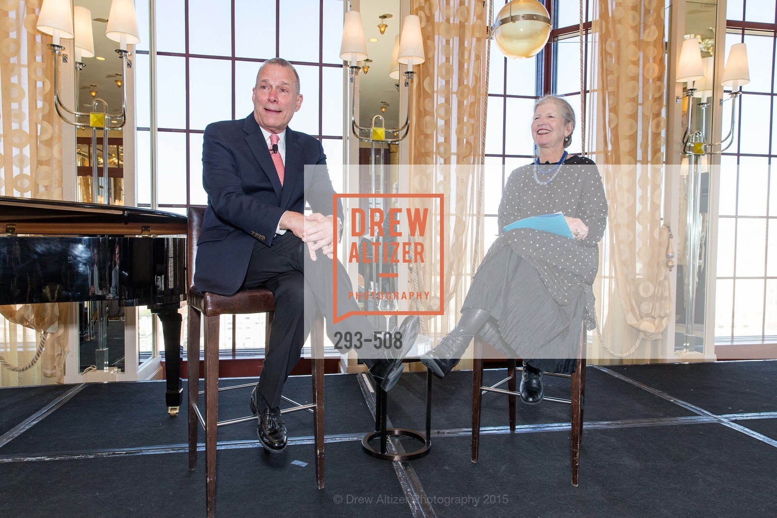 David Gockley, Leah Garchik, San Francisco Opera Guild Annual Meeting & Luncheon, The Westin St. Francis Union Square. 335 Powell St, November 10th, 2015,Drew Altizer, Drew Altizer Photography, full-service agency, private events, San Francisco photographer, photographer california