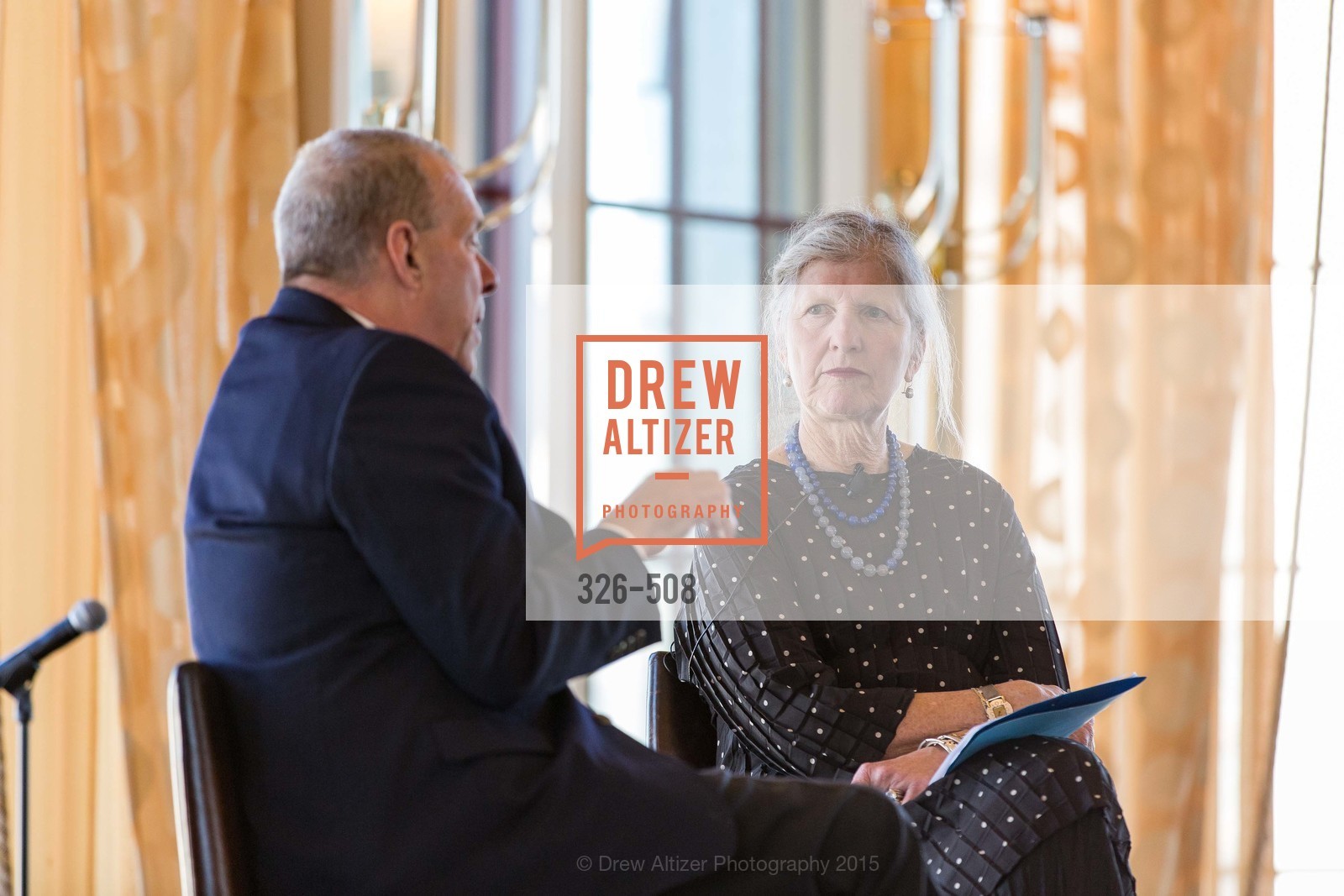 David Gockley, Leah Garchik, San Francisco Opera Guild Annual Meeting & Luncheon, The Westin St. Francis Union Square. 335 Powell St, November 10th, 2015,Drew Altizer, Drew Altizer Photography, full-service agency, private events, San Francisco photographer, photographer california